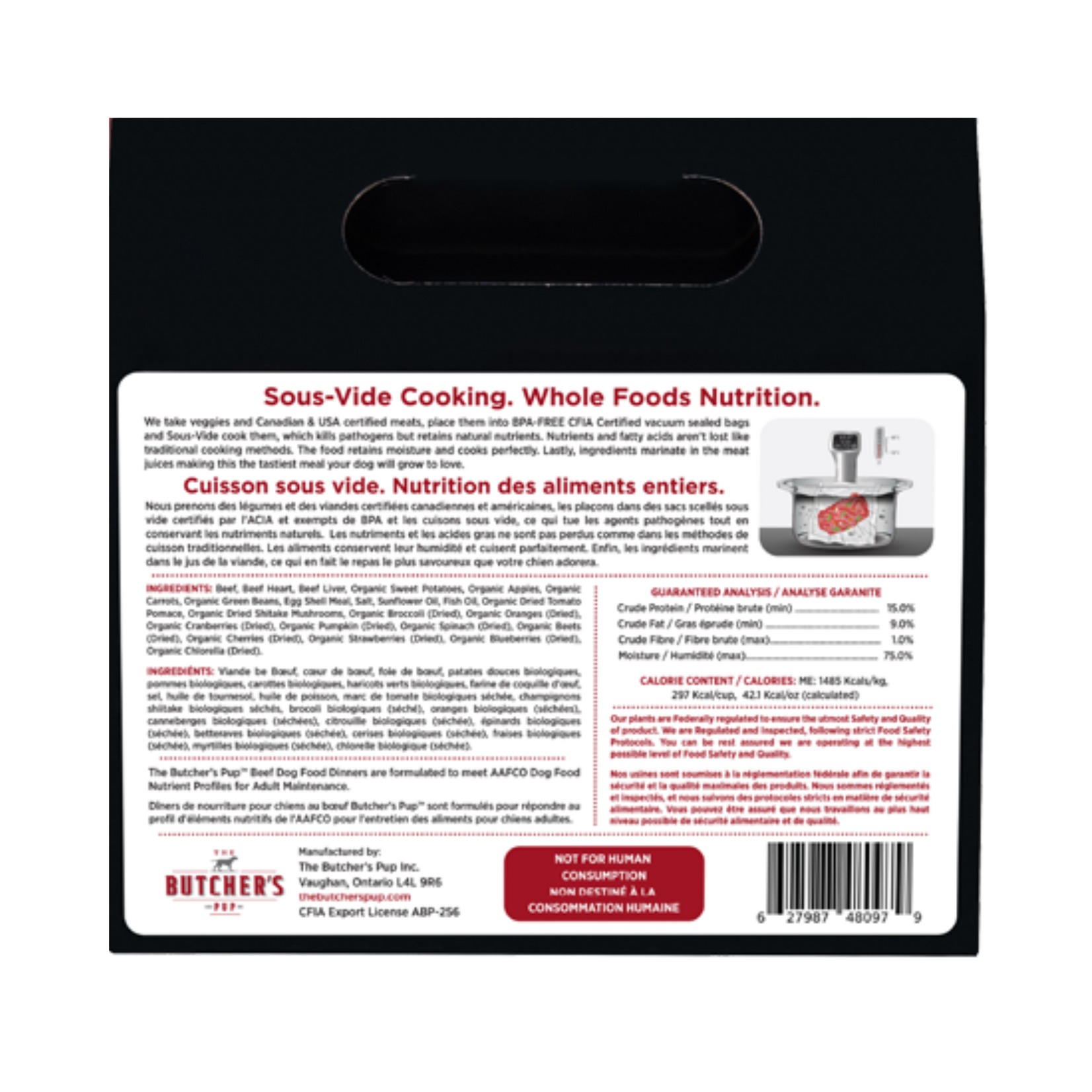Butcher's Pup Butcher's Pup: Sous-Vide Beef Dinner Box 3lb