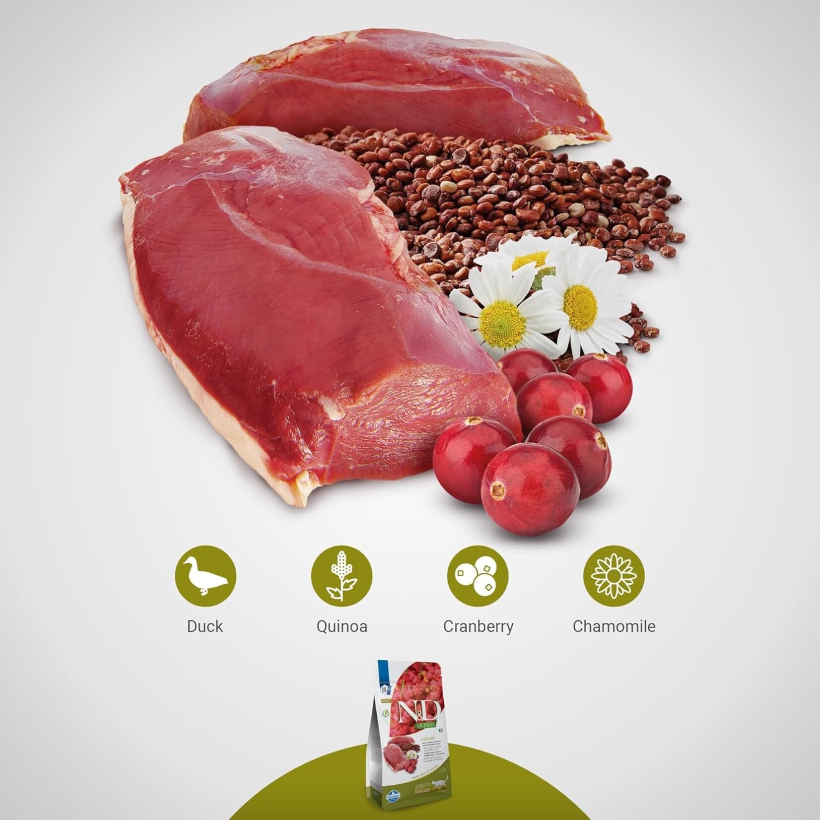 Farmina Farmina Quinoa: Urinary Duck Adult Cat 11lb