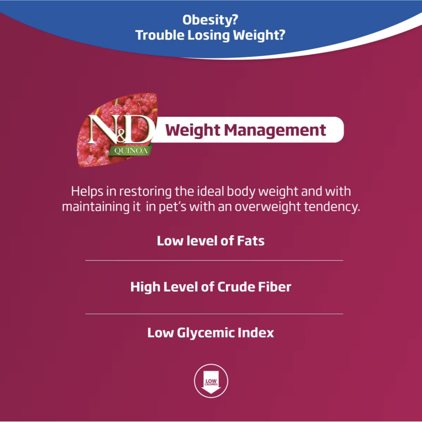 Farmina Farmina Quinoa: Weight Management Lamb