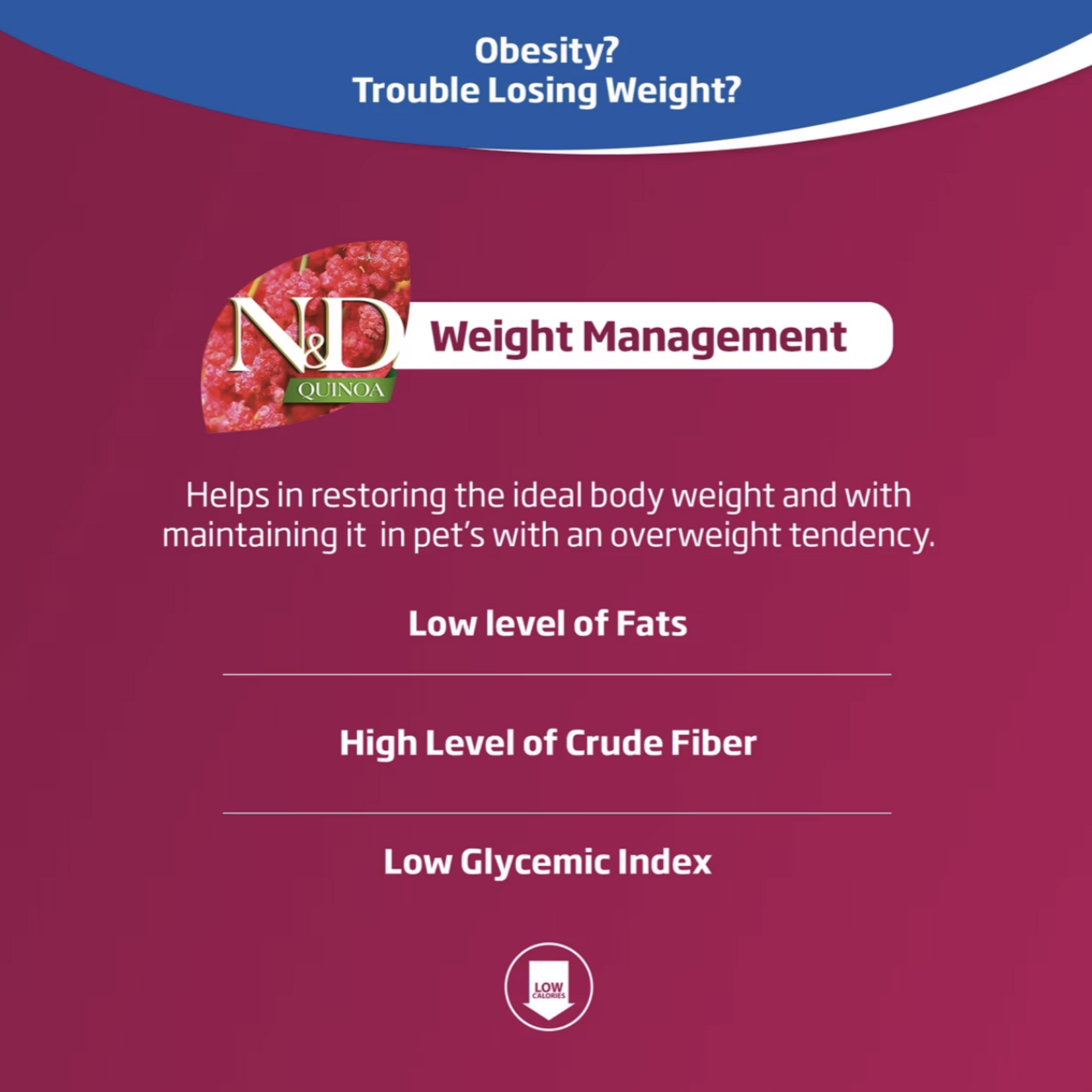 Farmina Farmina Quinoa: Weight Management Lamb Adult 5.5lb