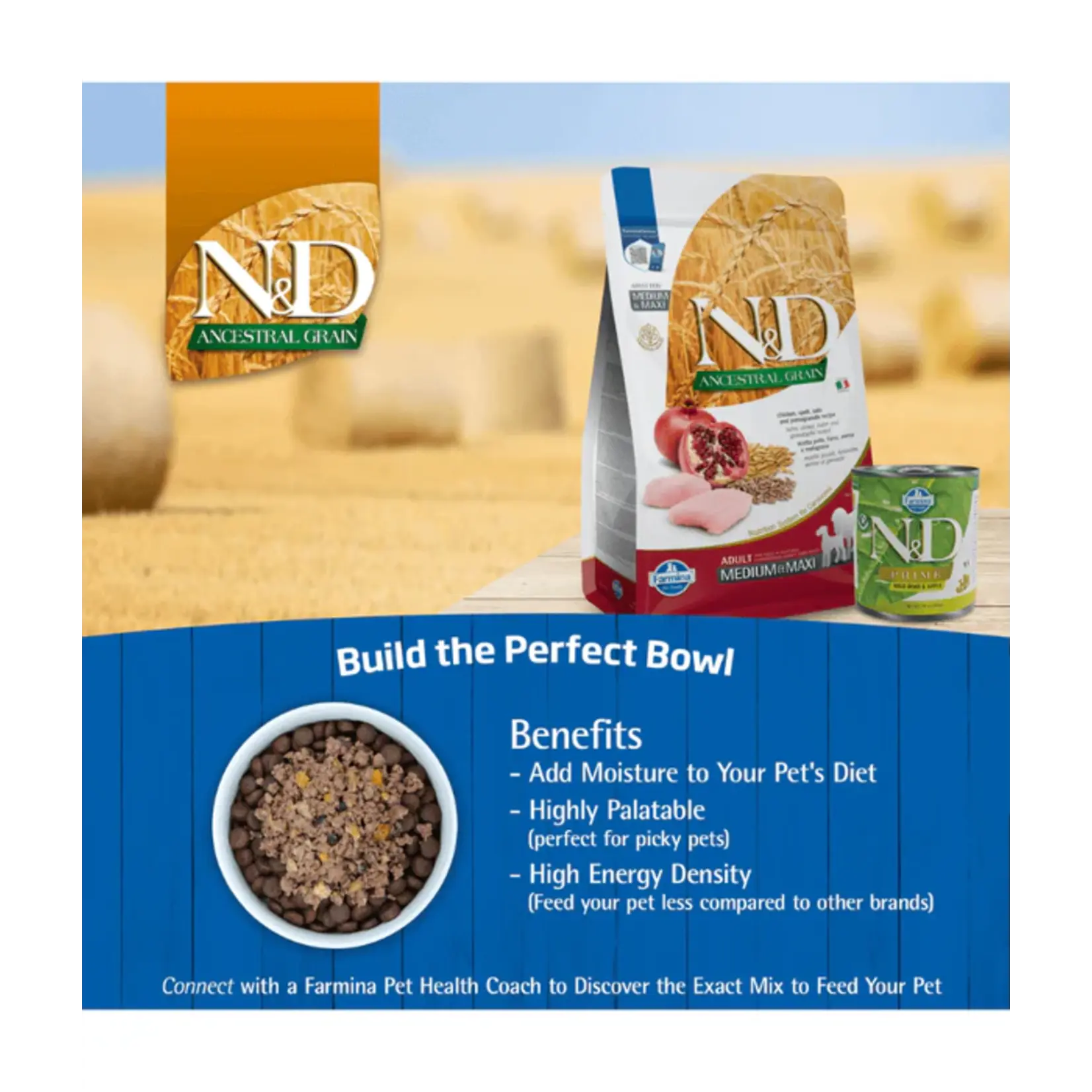 Farmina Farmina Ancestral Grain: Chicken & Pomegranate