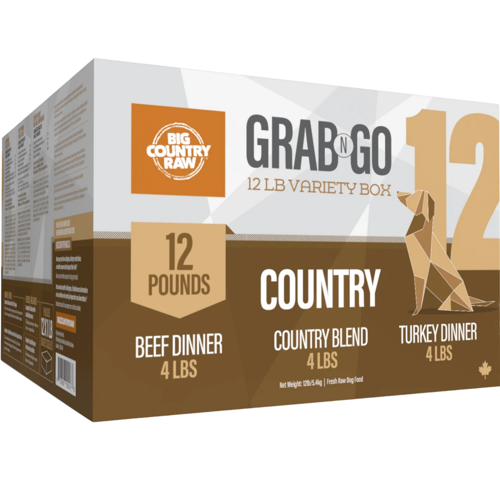 Big Country Raw Big Country Raw: GRAB-N-GO COUNTRY 12