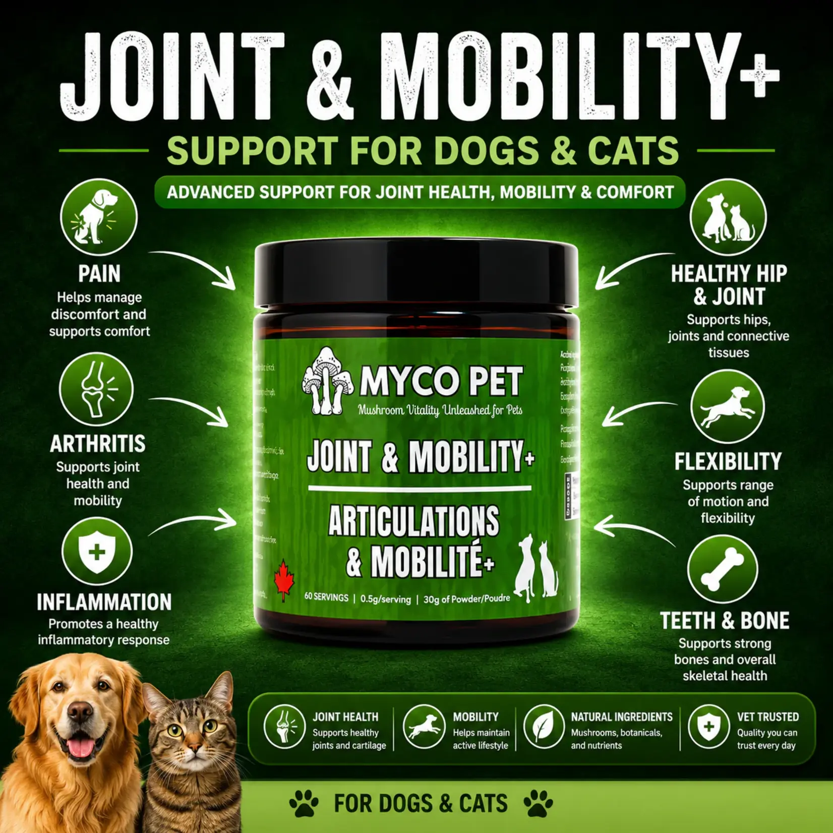 Myco Pet Myco Pet: Joint & Mobility 30g