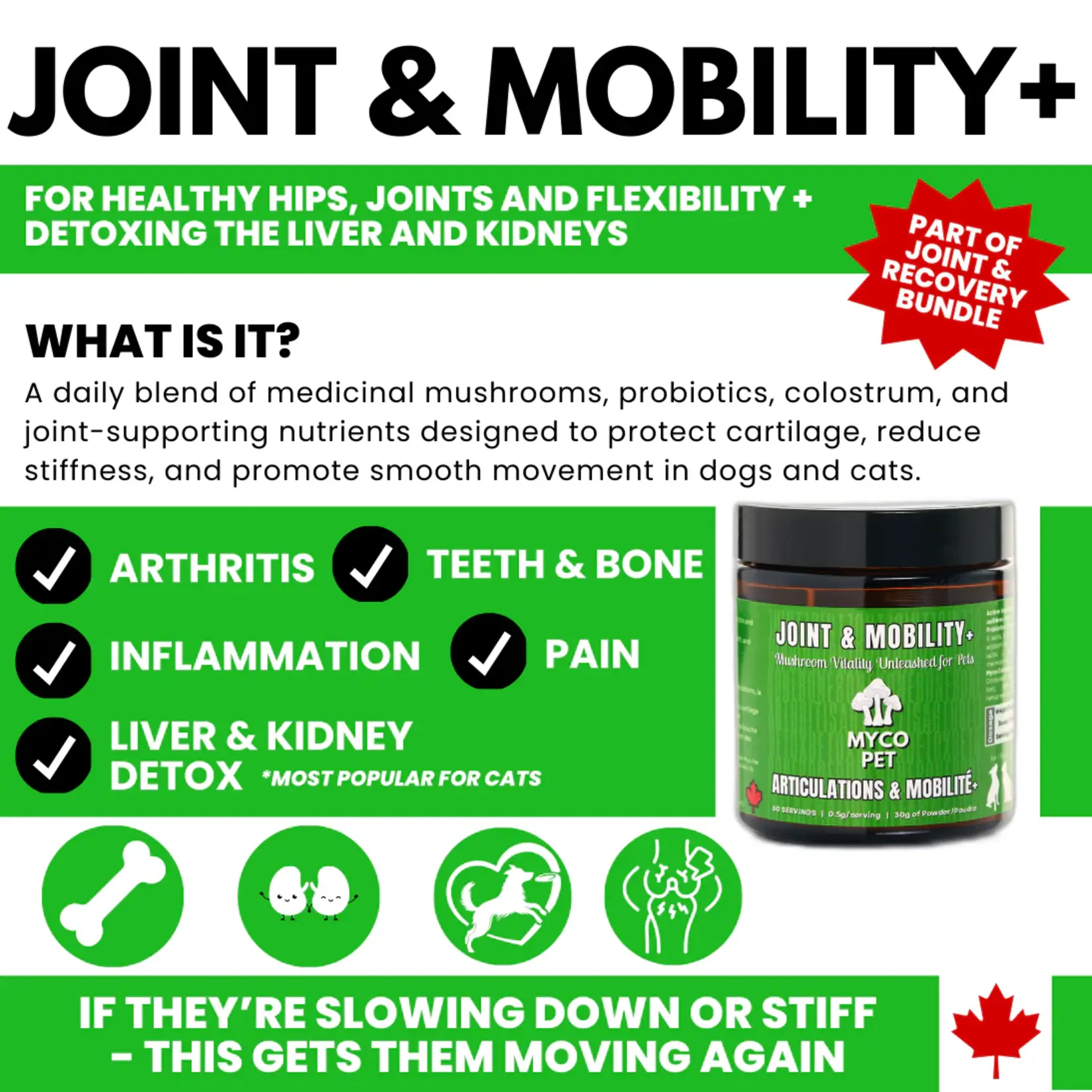 Myco Pet Myco Pet: Joint & Mobility 30g