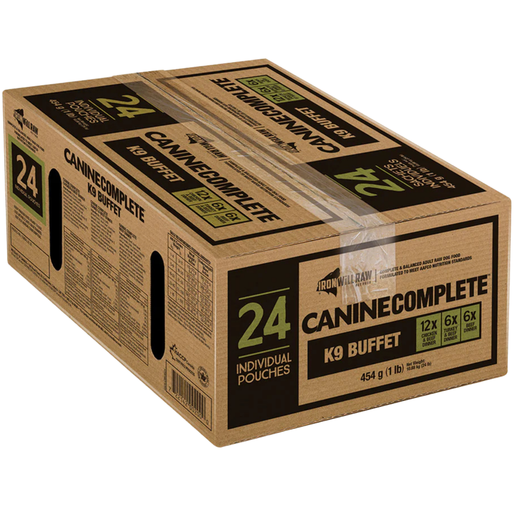 Iron Will Raw Iron Will Raw: Meal Deal: K9 Buffet 24lb