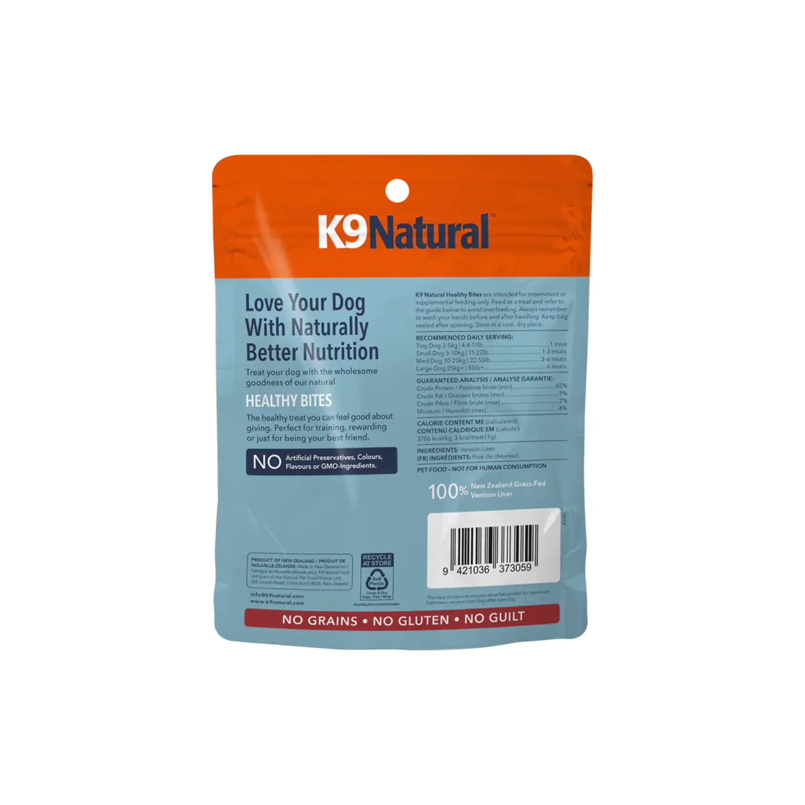 K9 Natural K9 Natural: Venison Liver 50g