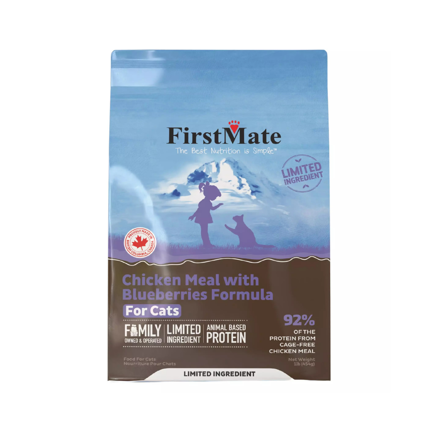 FirstMate FirstMate: LID CAT: Chicken & Blueberry