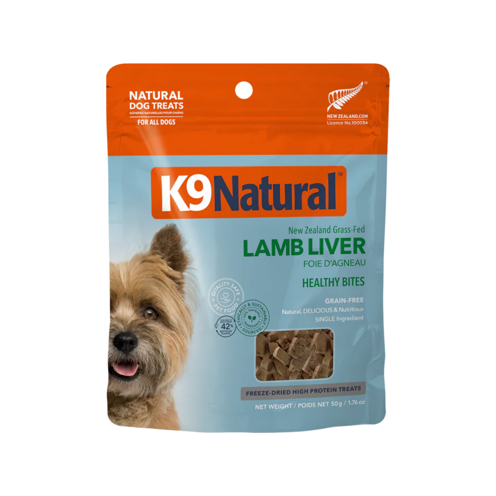 K9 Natural K9 Natural: Lamb Liver 50g