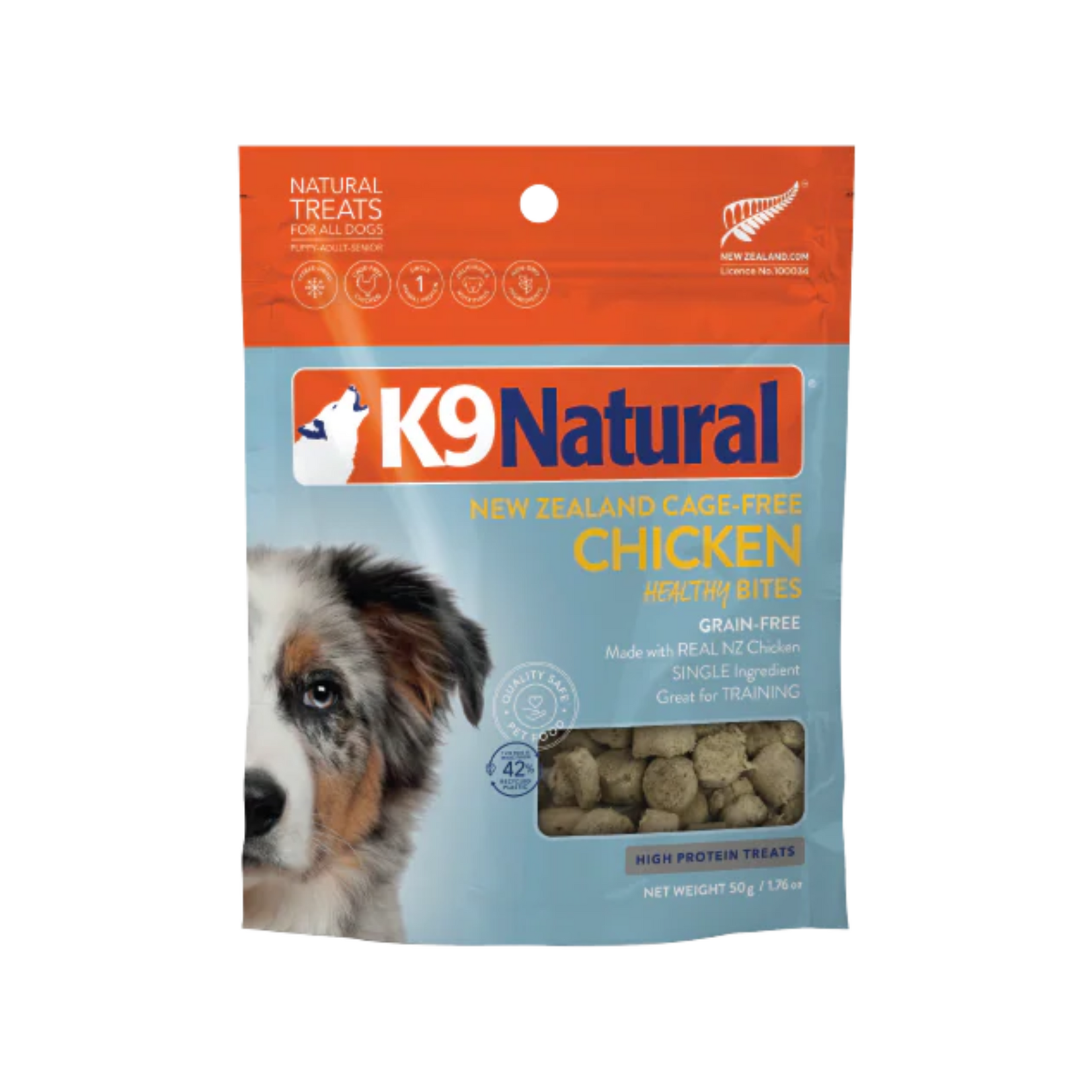 K9 Natural K9 Natural: Chicken Bites 50g