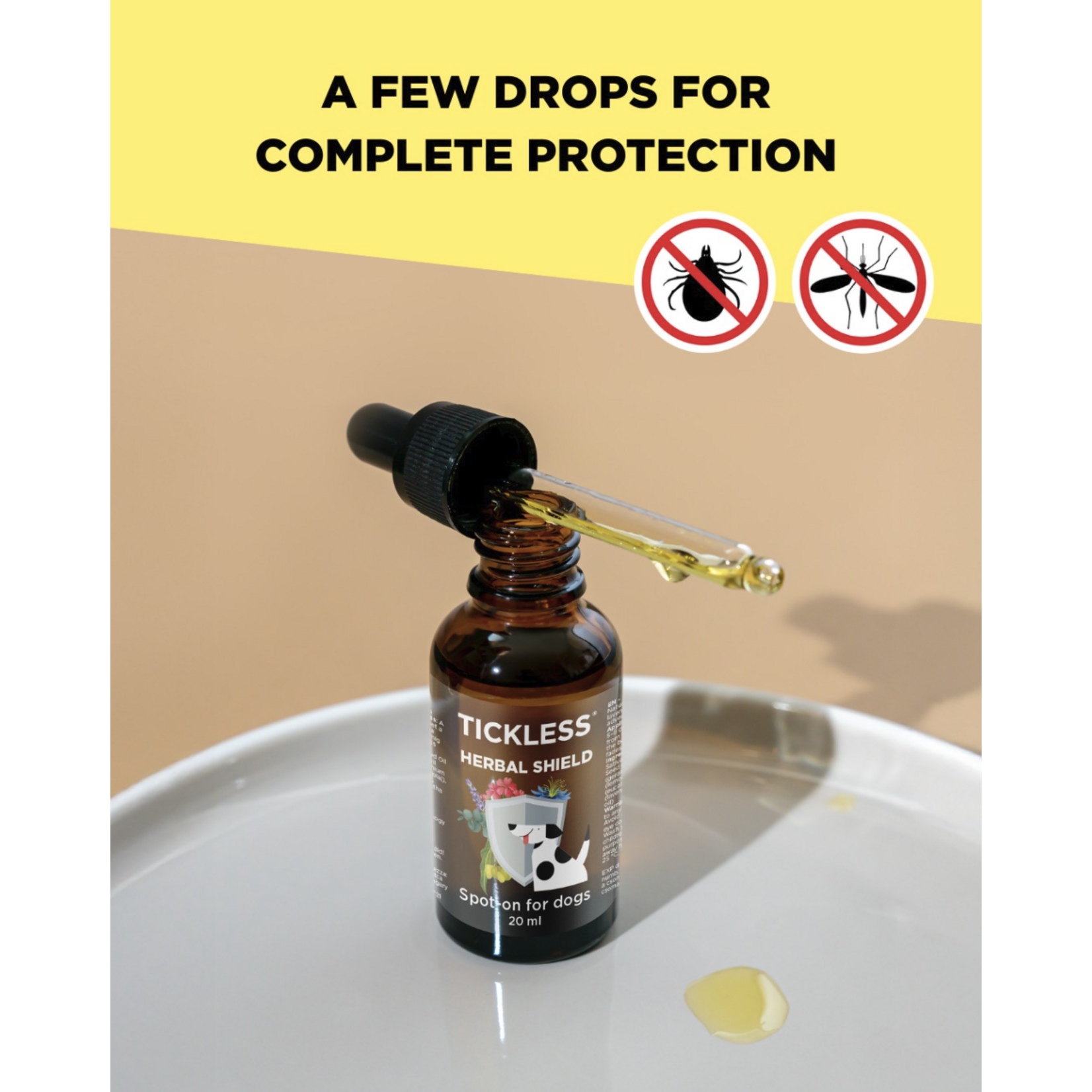 Tickless Tickless: Herbal Shield: Spot On 20mL