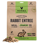 Vital Essentials Vital Essentials: Freeze-Dried Entree: Crunchie Rabbit Nibs 25oz