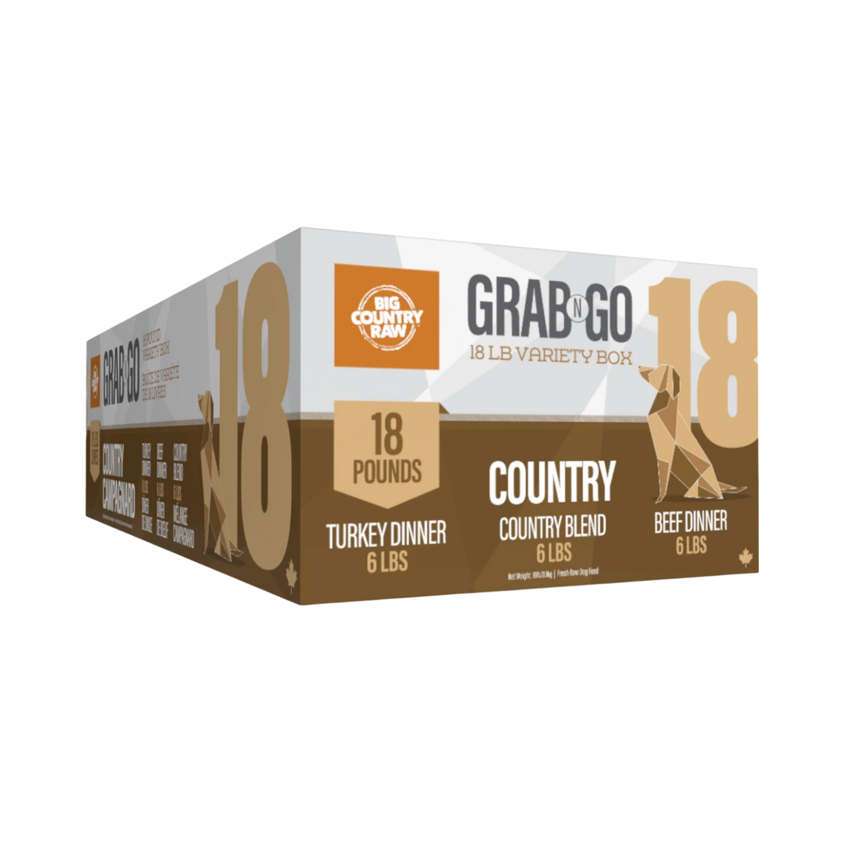 Big Country Raw Big Country Raw : GRAB-N-GO: COUNTRY 18