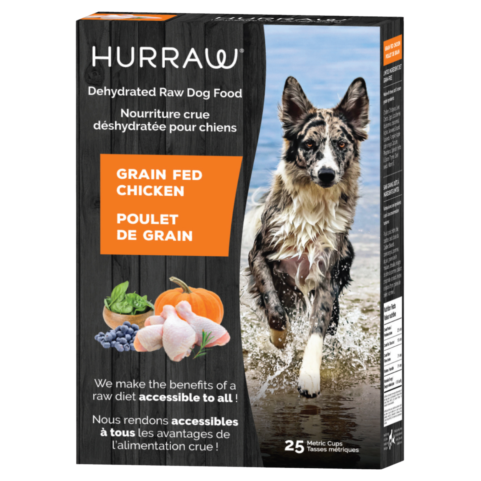 Hurraw Hurraw: Dehydrated Raw: Grain-Fed Chicken