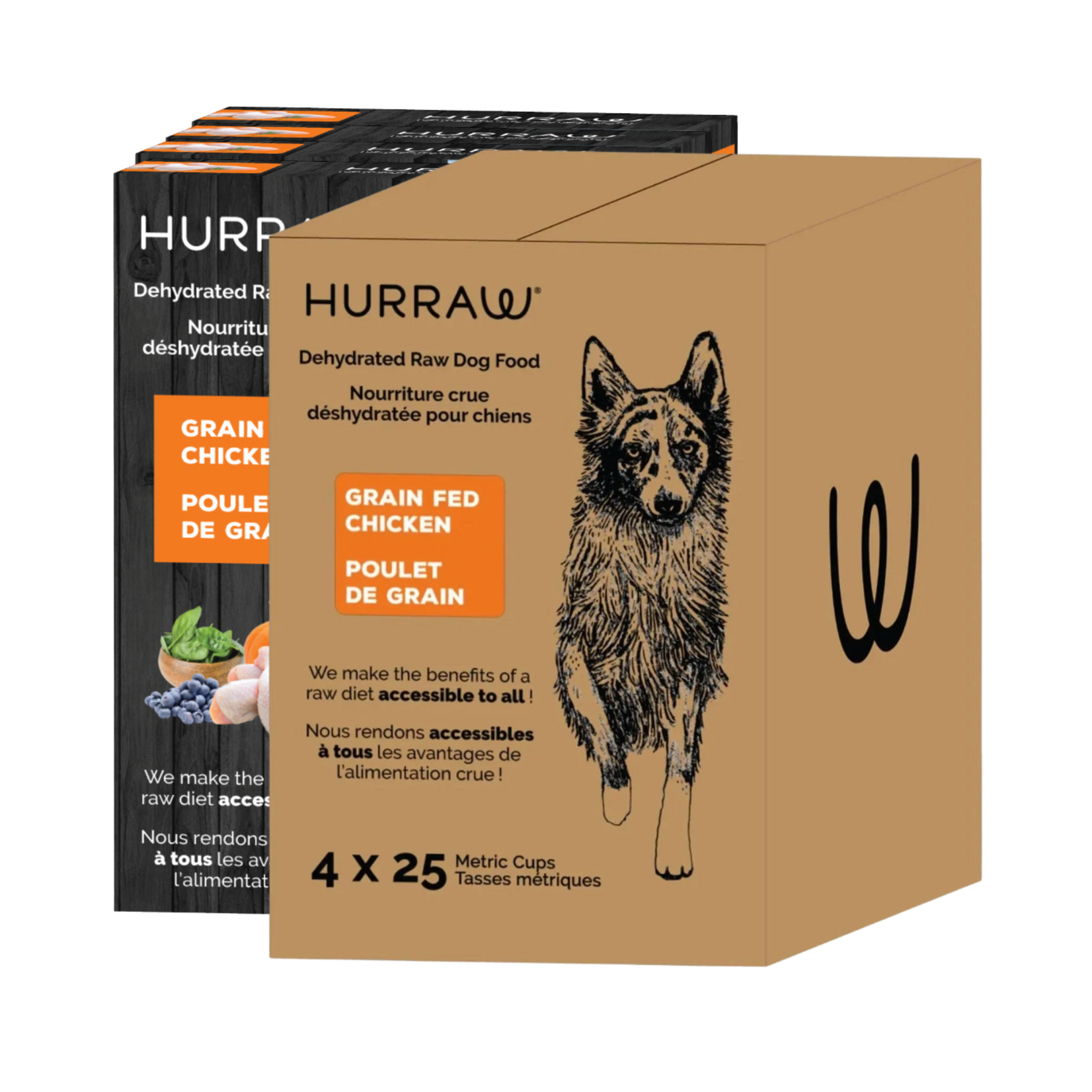 Hurraw Hurraw: Dehydrated Raw: Grain-Fed Chicken
