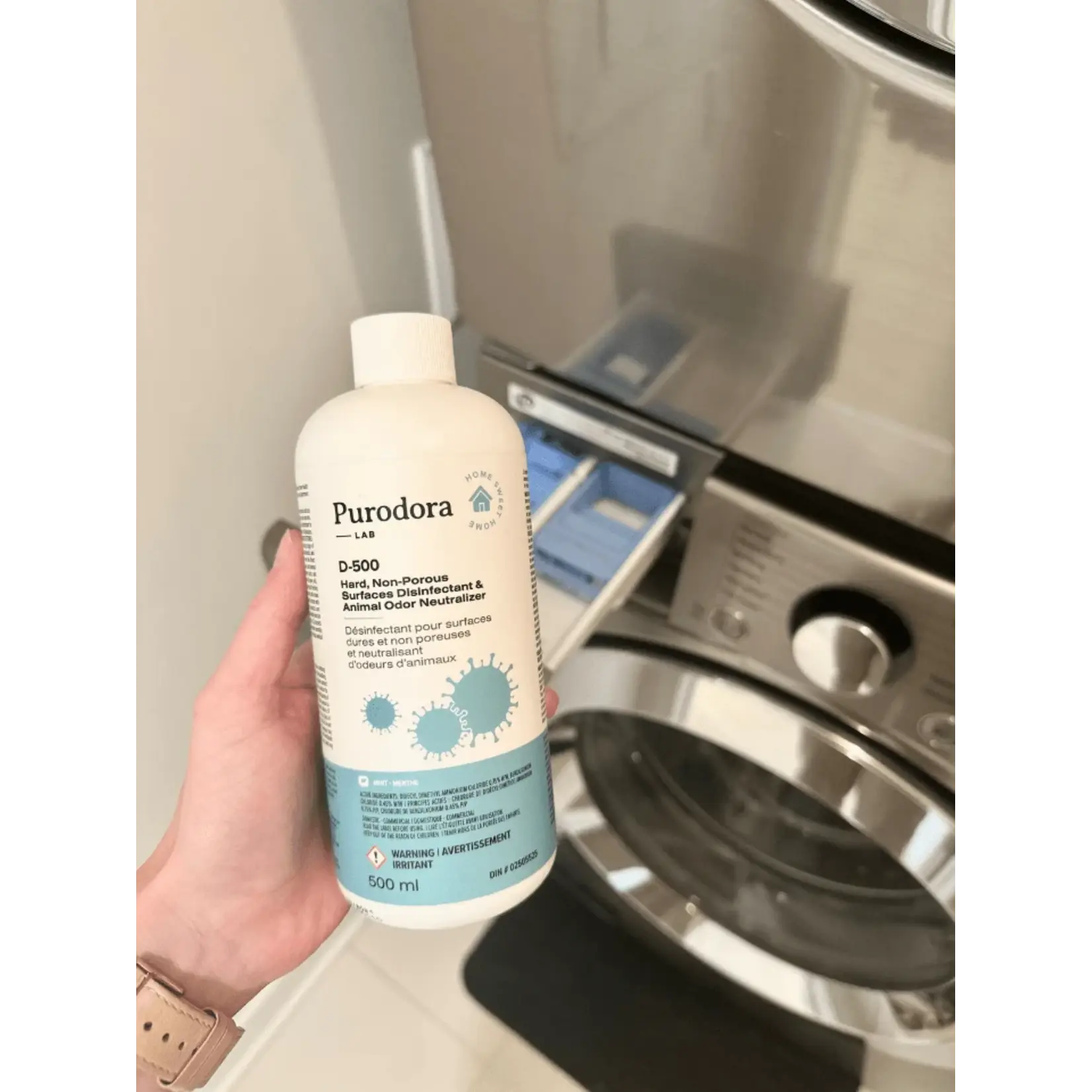 Purodora Purodora: Lab D-500: Disinfectant & Odor Neutralizer: Mint