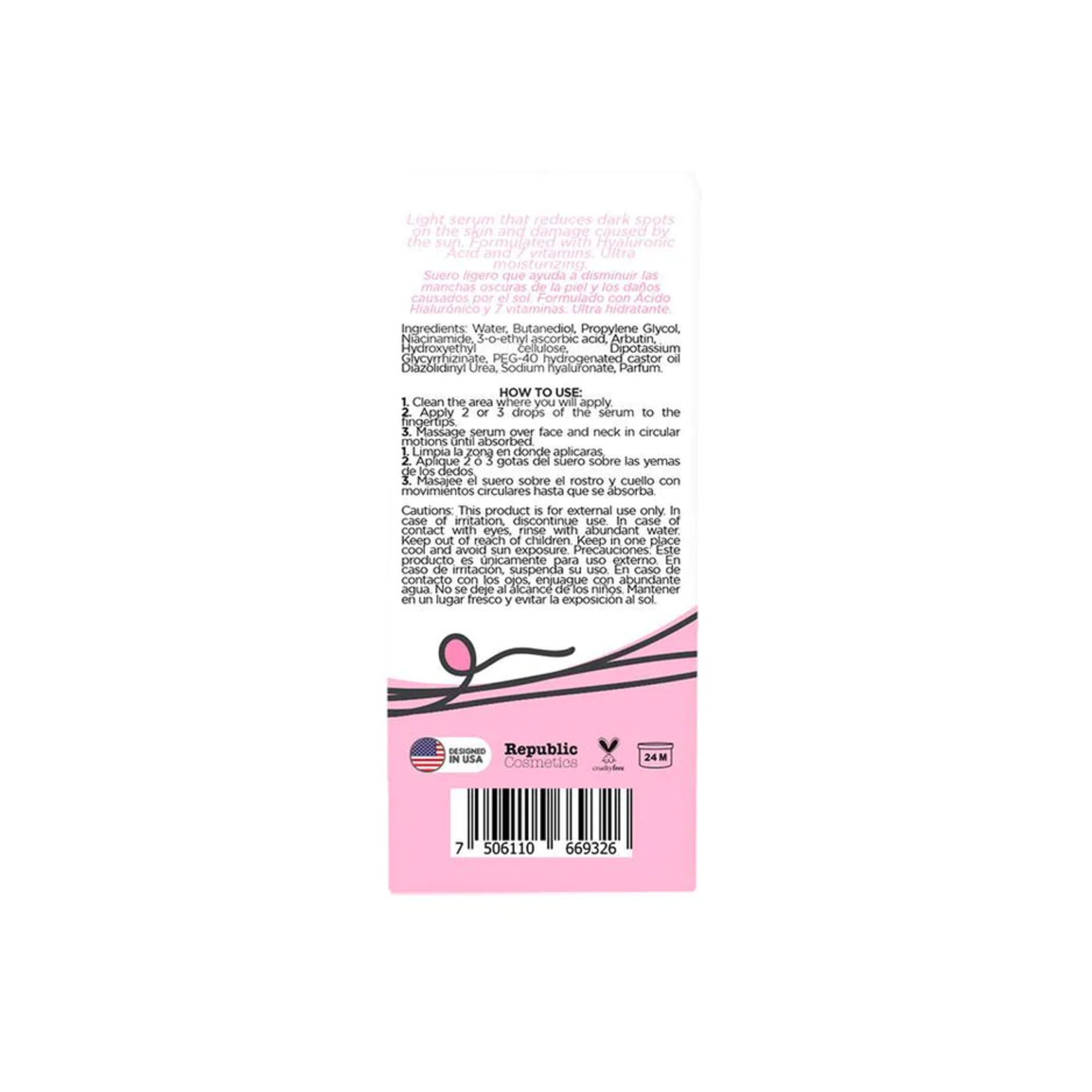 Republic Cosmetics Suero Republic Cosmetics Blanqueador 15 ml