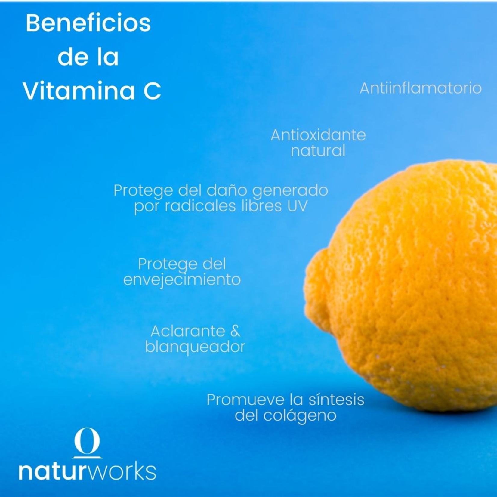 Naturworks Suero Naturworks Ultra aclarante con vitamina C y acido hialuronico 30 ml