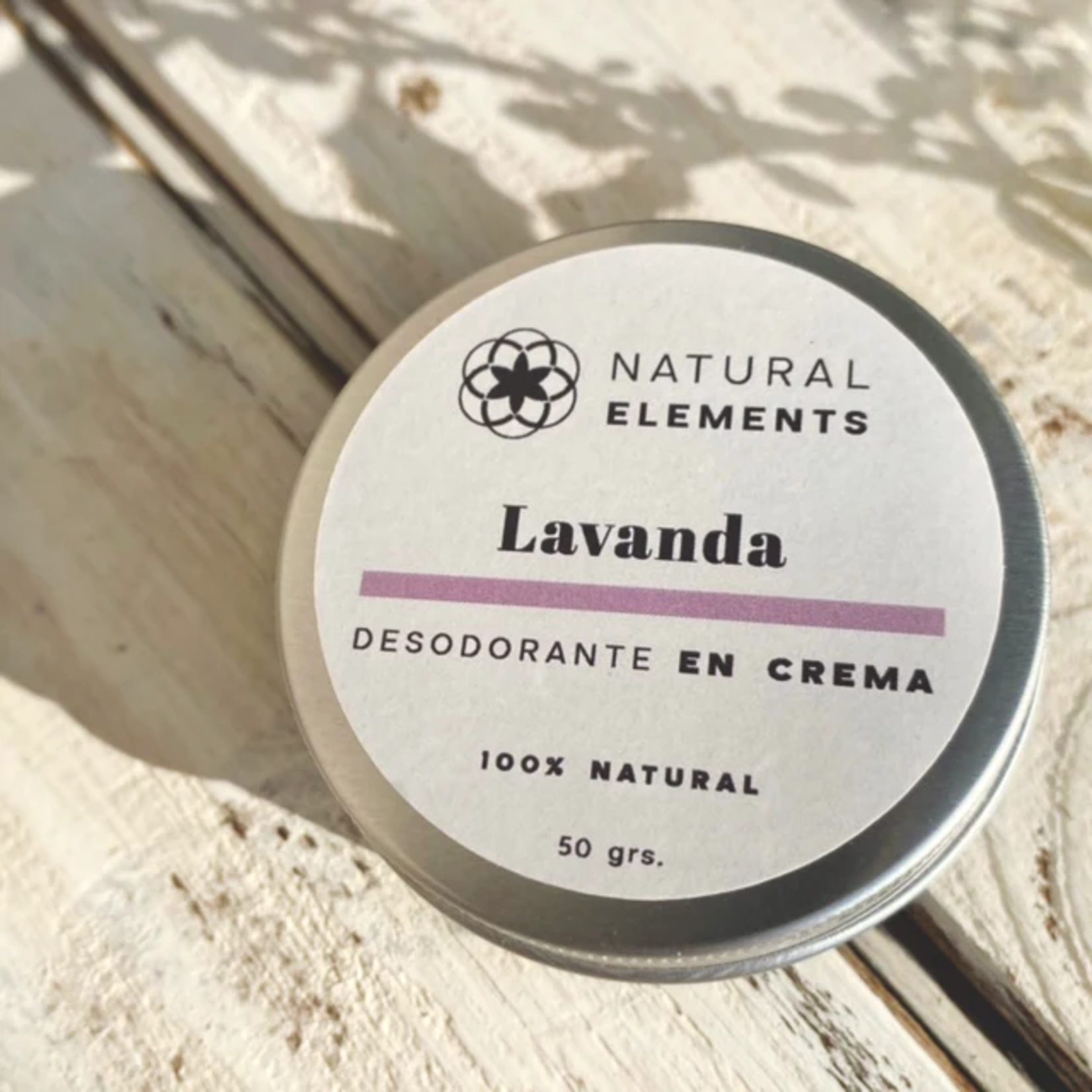 Natural elements Desodorante crema Natural Elements Lavanda 50 gr