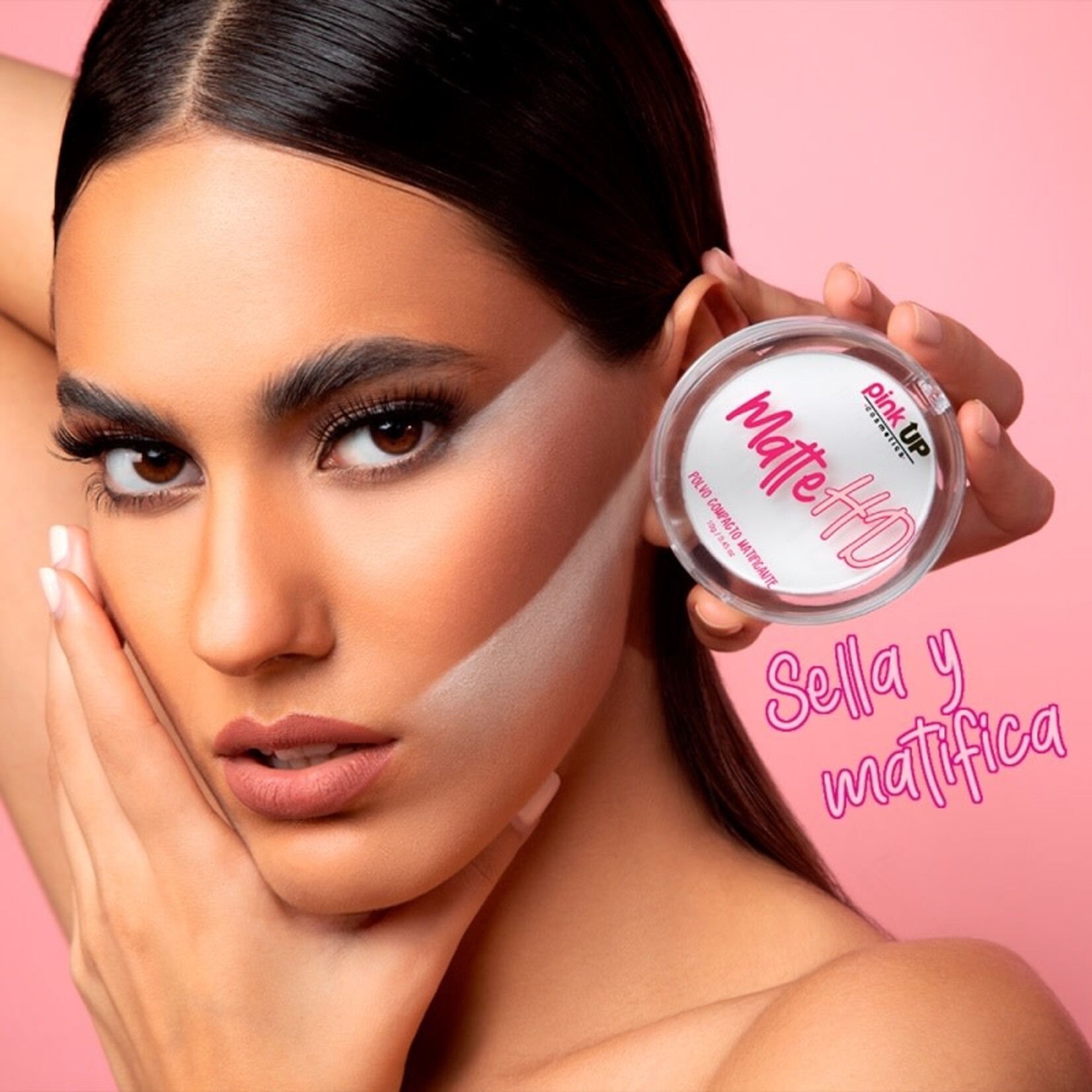 Pink Up Polvo compacto Pink Up Matte HD