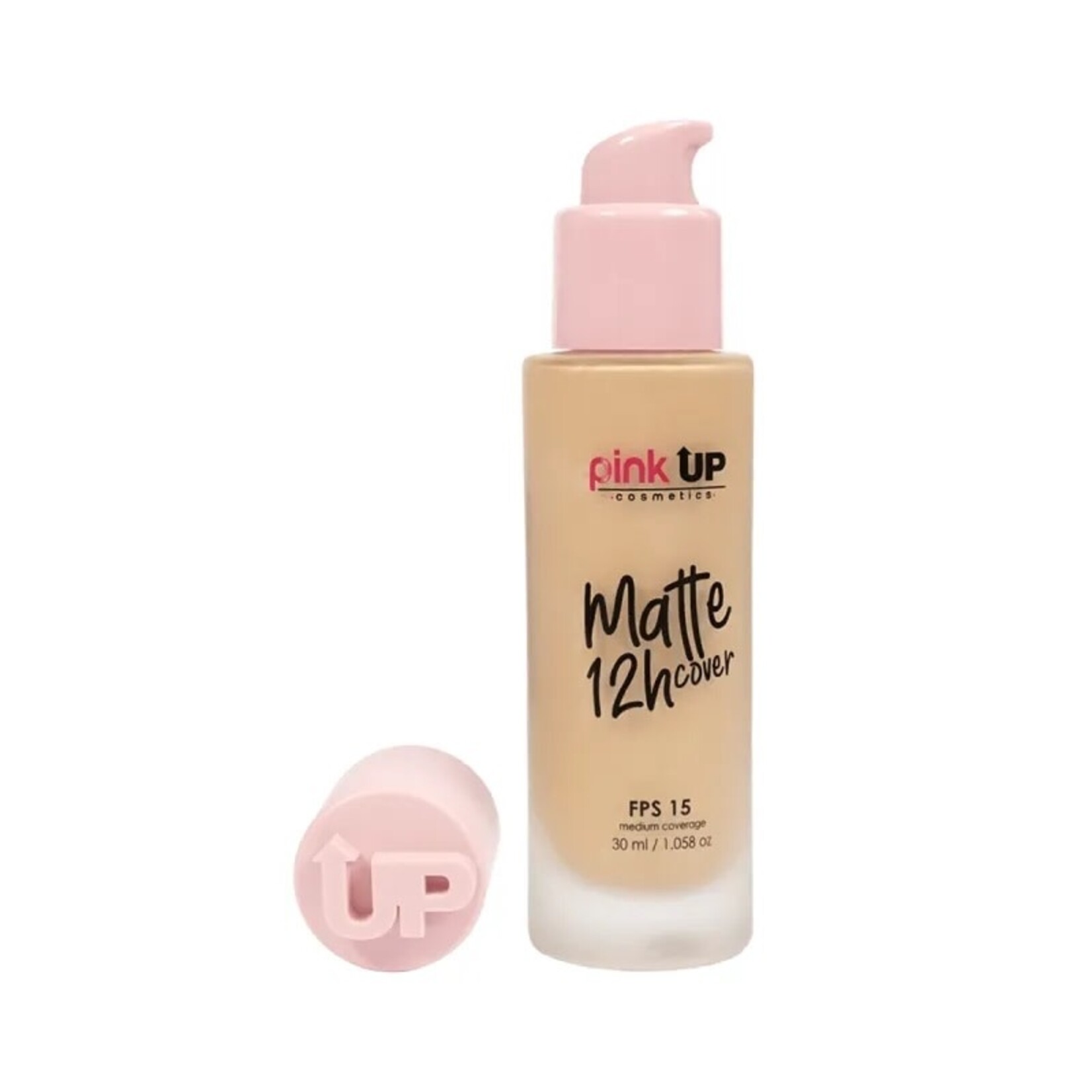 Pink Up Maquillaje liquido Pink Up Matte 12 h cover Medium 500 30 ml