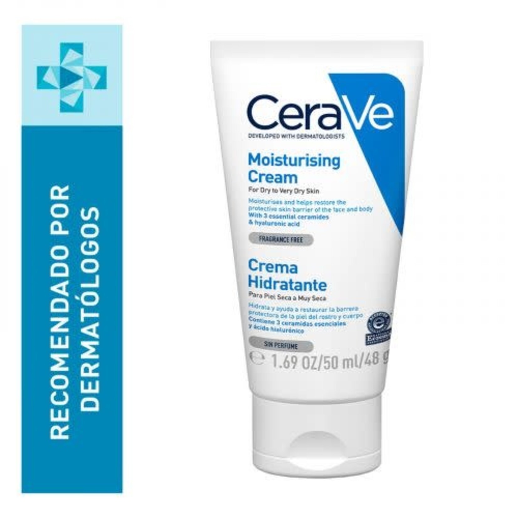 Cerave Crema hidratante Cerave para piel seca a muy seca  50ml