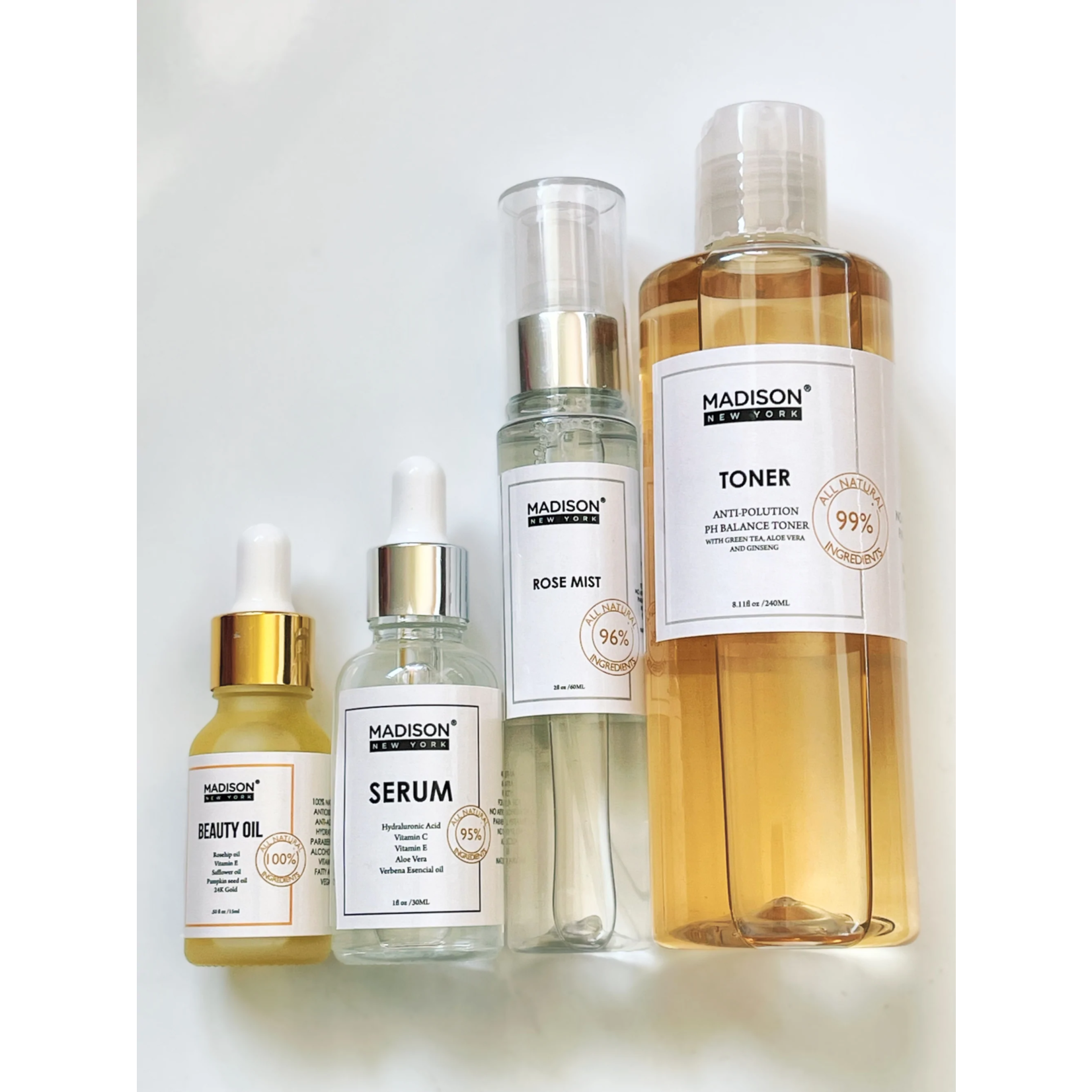 Madison Agua de rosas Madison Acido hialuronico 60 ml