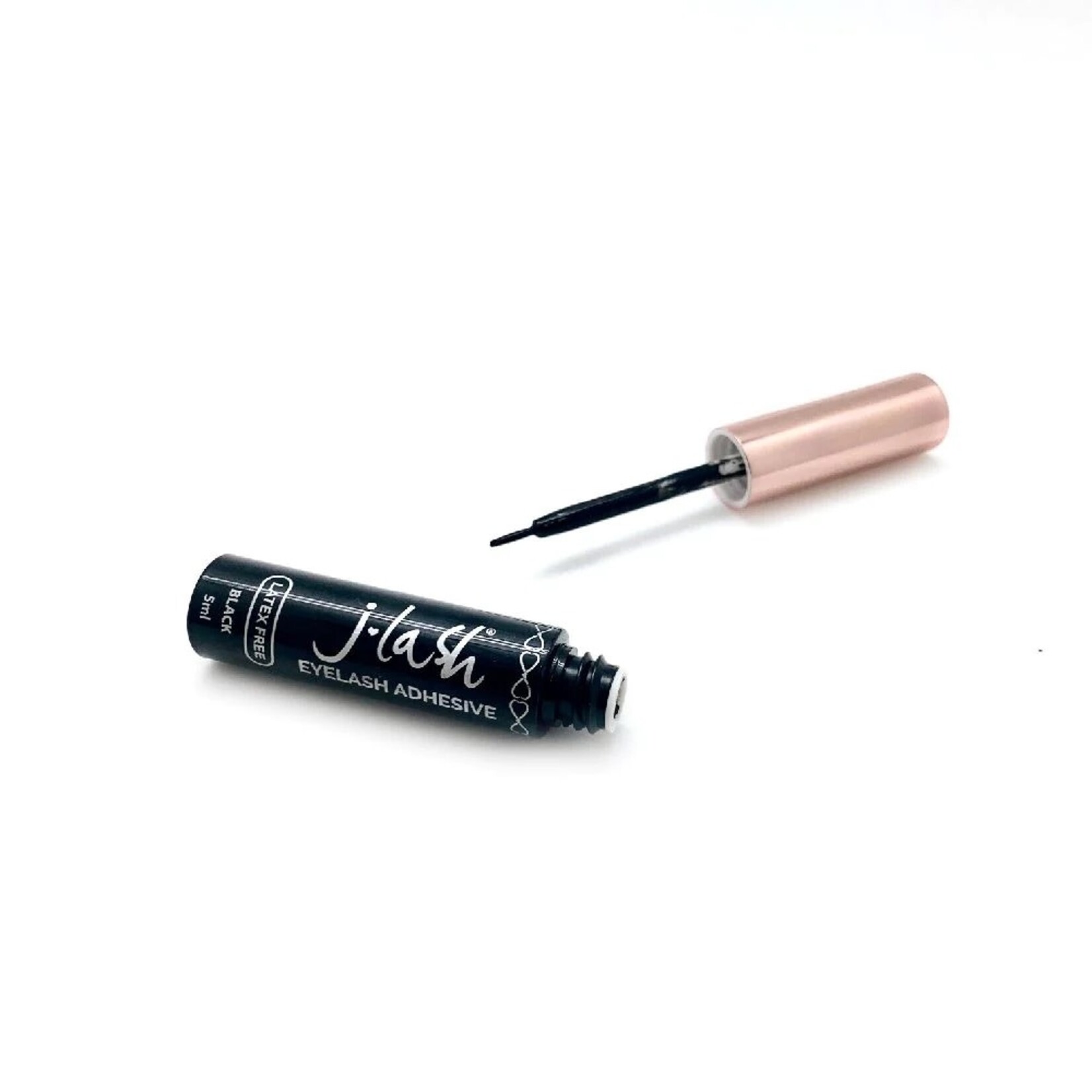 Jlash Pegamento para pestañas Jlash con aplicador Negro