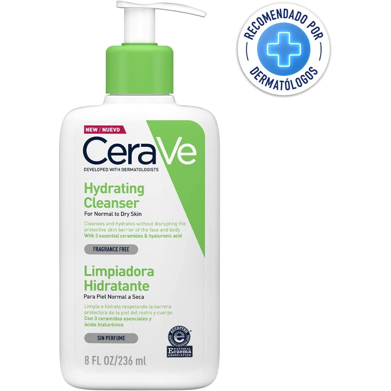 Cerave Limpiadora hidratante Cerave Piel normal a seca 473 ml