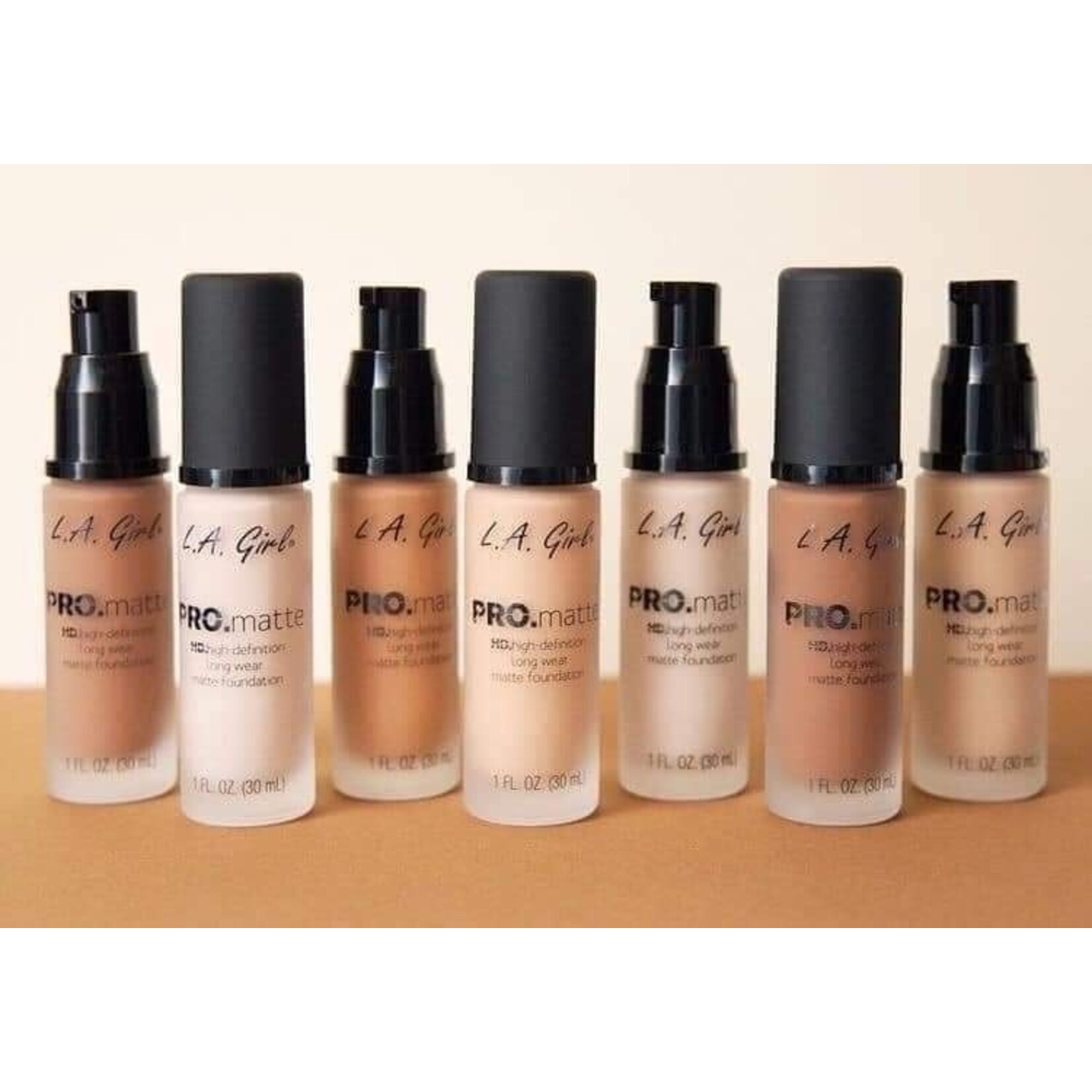 La Girl Maquillaje liquido La Girl Pro matte HD Sand 30 ml