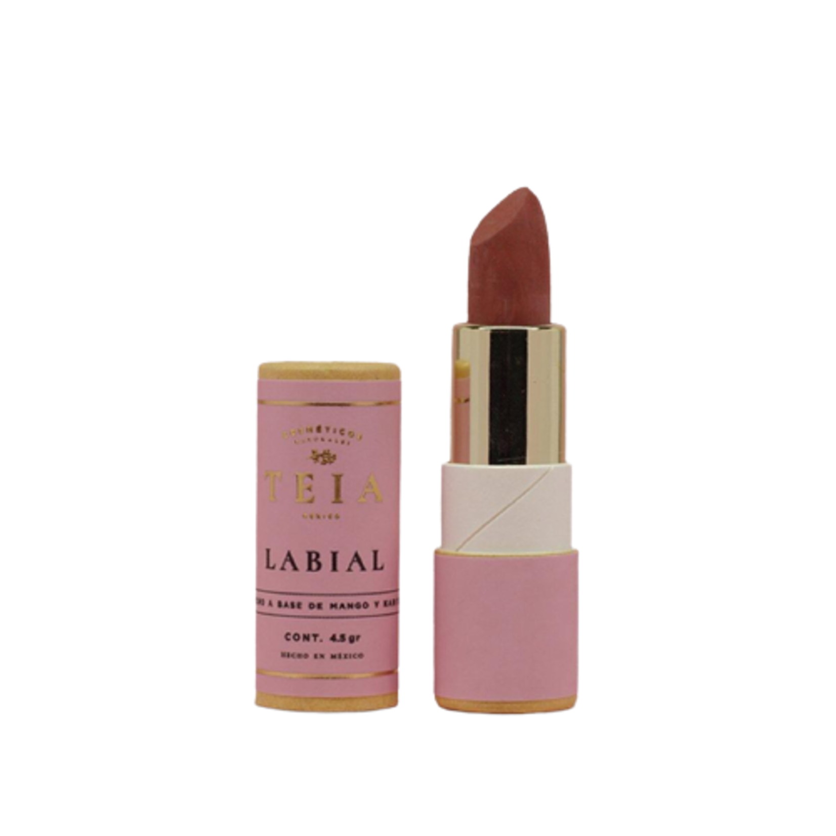 Teia Labial barra humectante Teia Rosa intenso