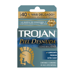 Trojan Preservativo Trojan Piel desnuda 3 piezas