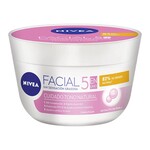 Nivea Crema facial 5 en 1 Nivea Cuidado tono natural 375 ml