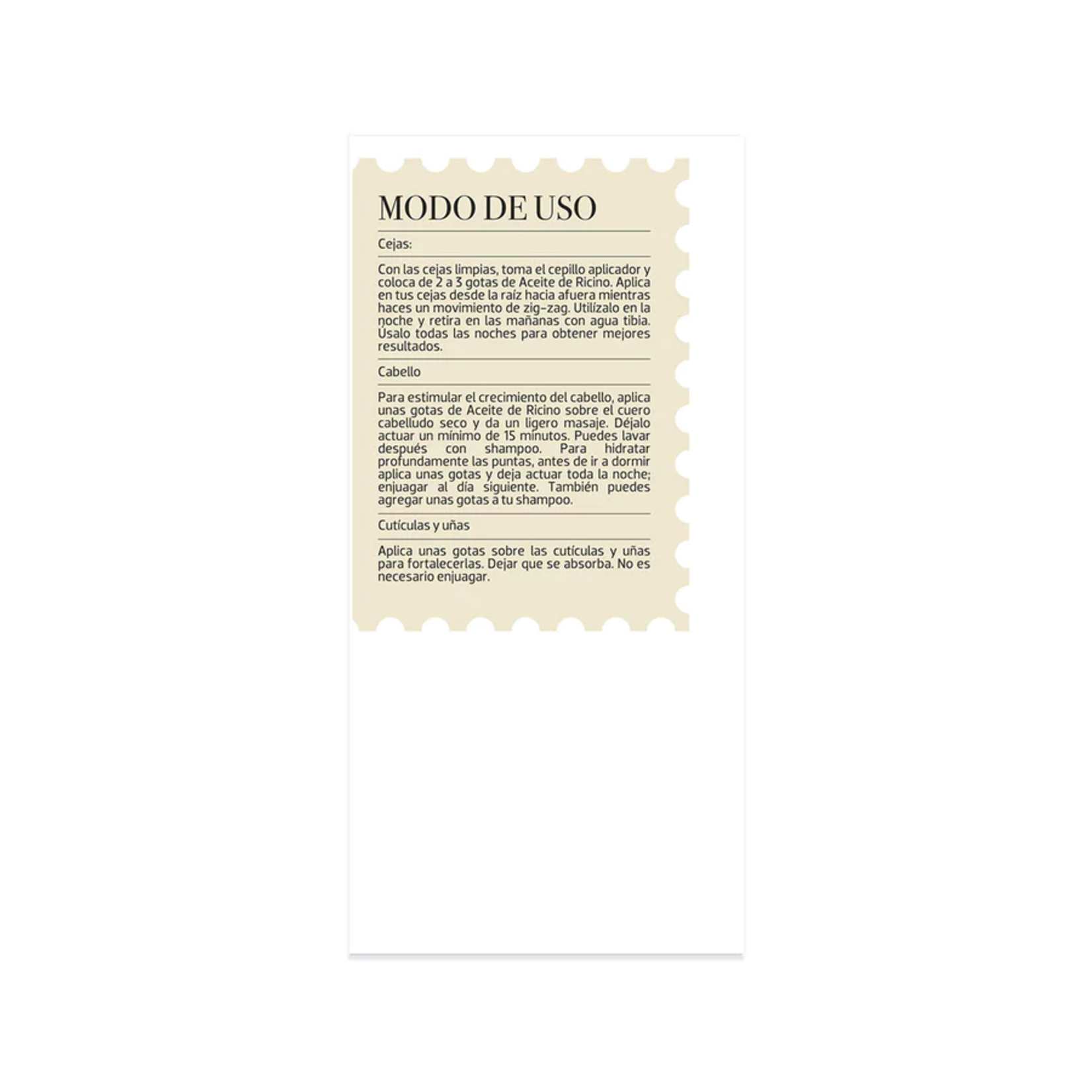Yuya Aceite de ricino Yuya 50 ml