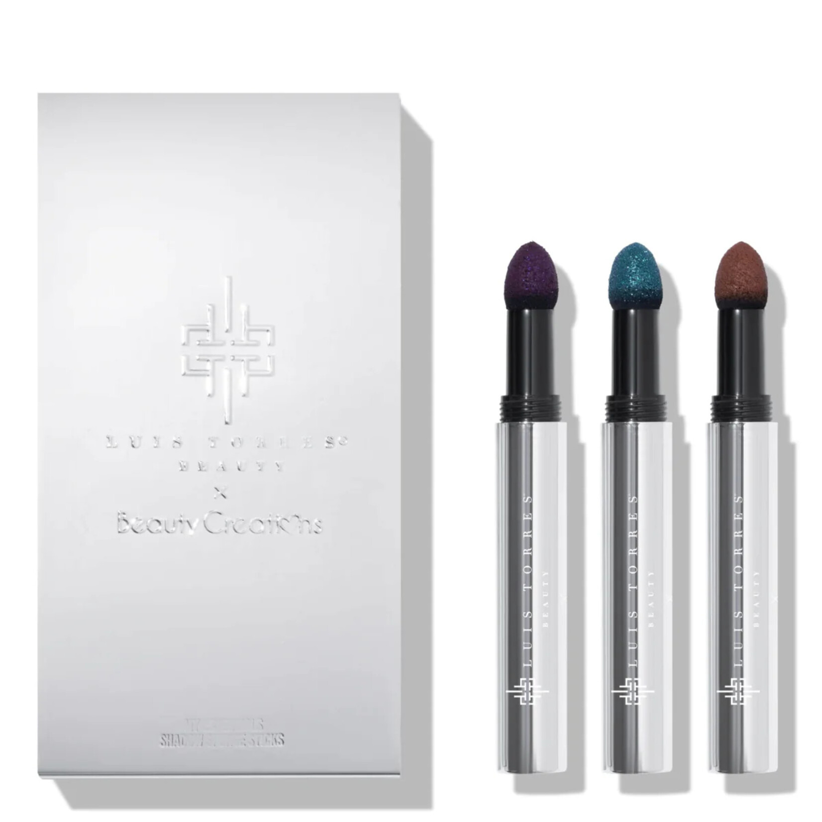 Beauty creations Sombra en lapiz con esponja Beauty Creations x Luis Torres My essentials 3 piezas