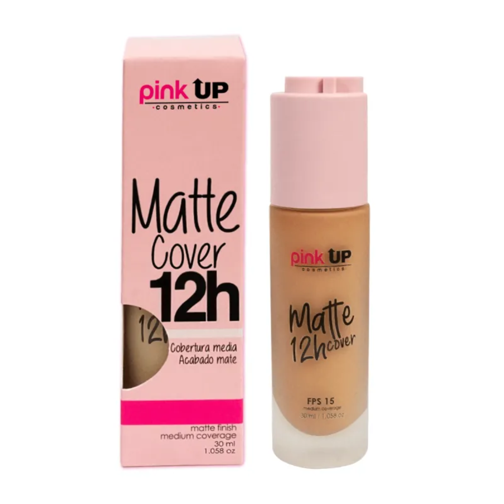 Pink Up Maquillaje liquido Pink Up Matte 12 h cover Cinnamon 700 30 ml