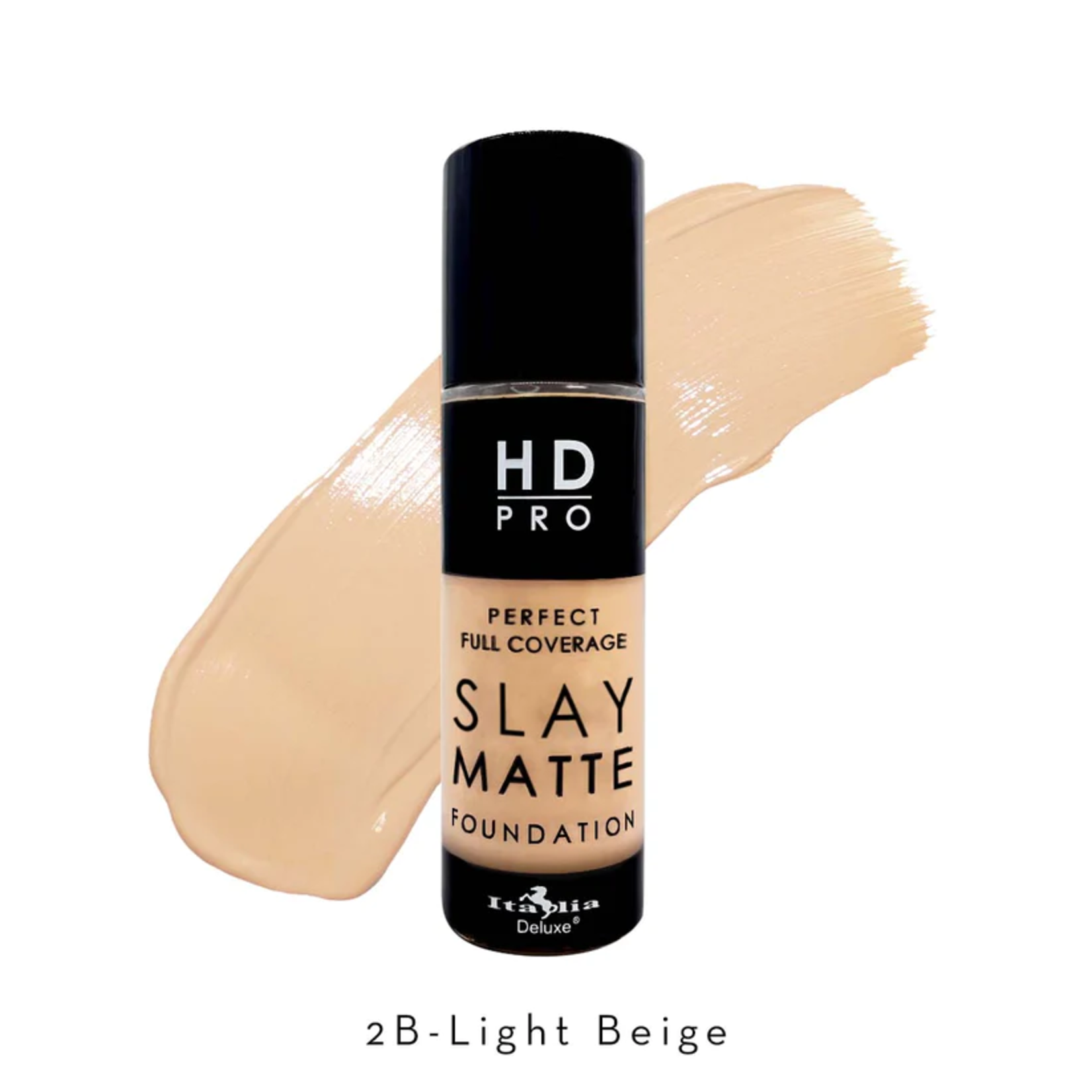 Italia Deluxe Maquillaje liquido Italia Deluxe HD Pro matte 2B Light beige