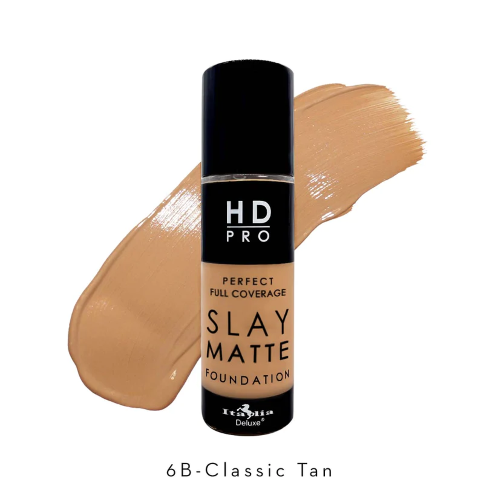 Italia Deluxe Maquillaje liquido Italia Deluxe 6B HD Pro matte Classic tan