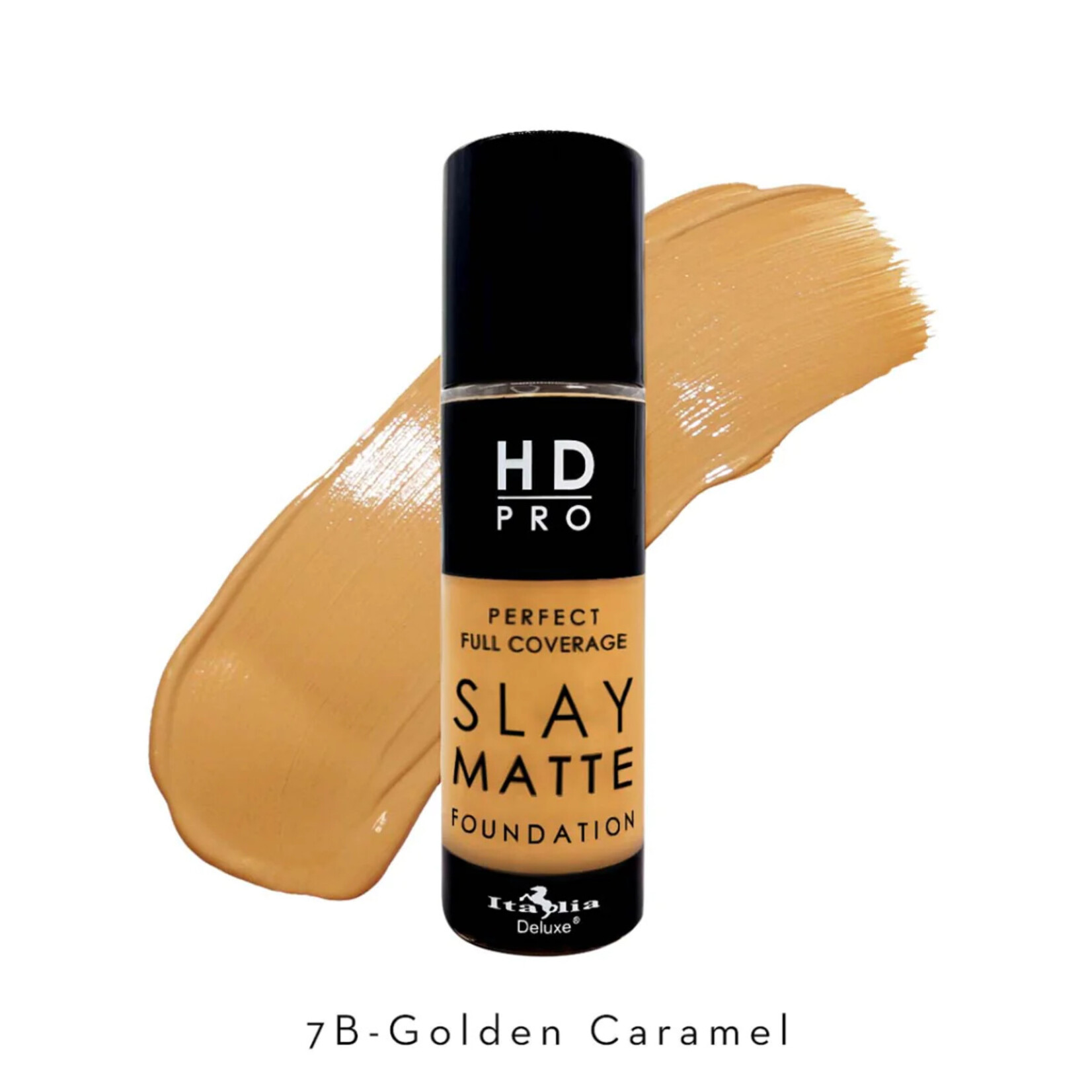 Italia Deluxe Maquillaje liquido Italia Deluxe HD Pro matte 7B Golden caramel