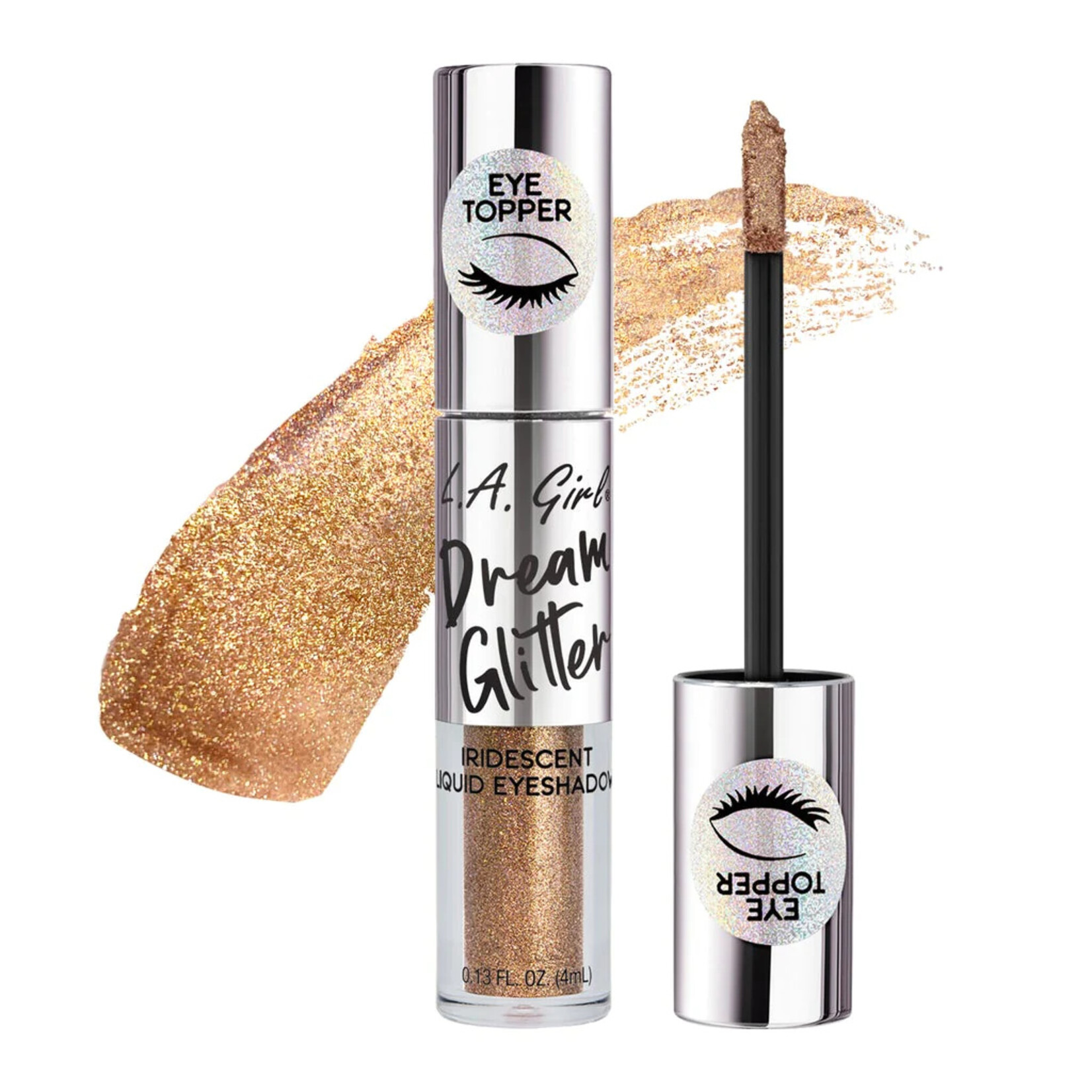 La Girl Sombra liquida LA Girl Dream Glitter Gold rays