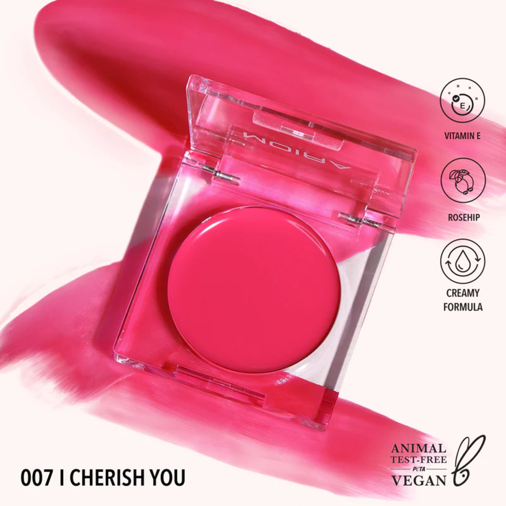 Moira Rubor crema Moira 007 I Cherish You