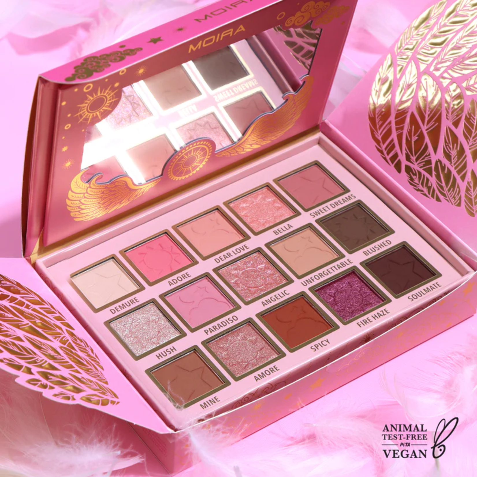 Moira Paleta de sombras Moira Celestial Love