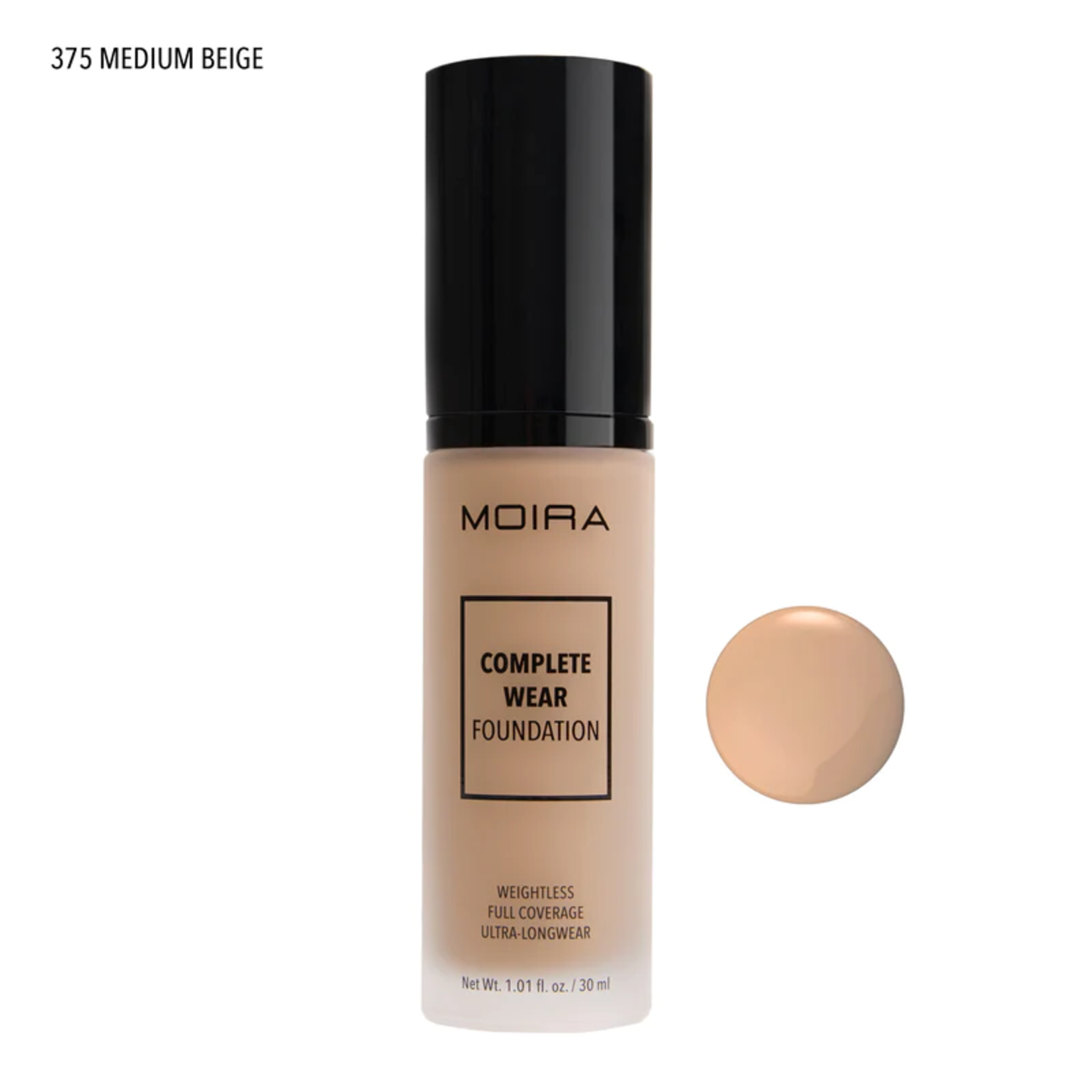 Moira Maquillaje liquido Moira 375 Medium Beige