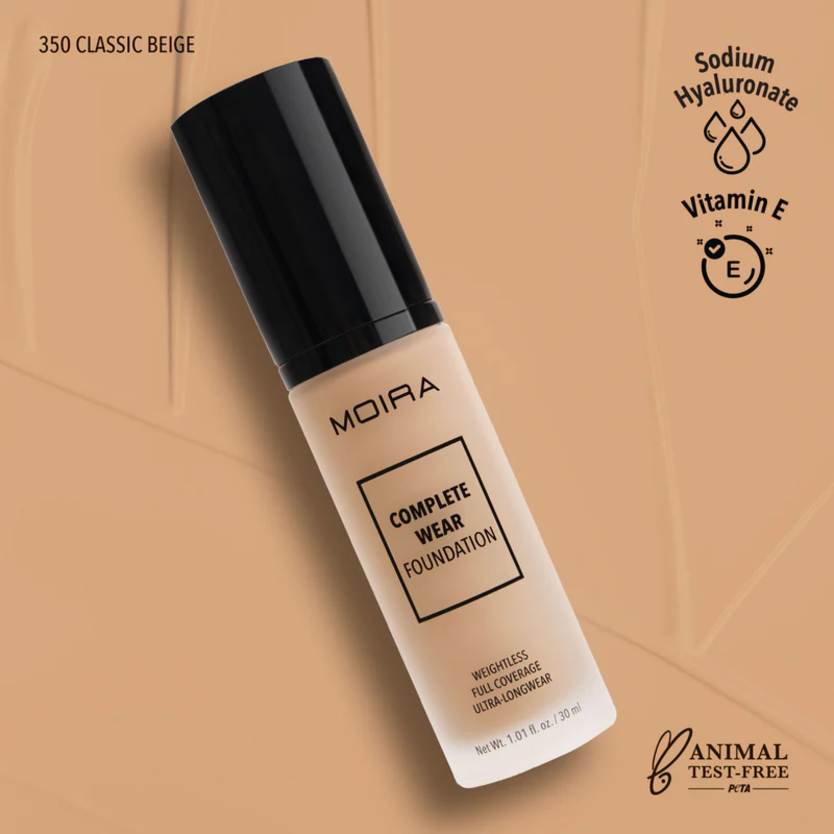 Moira Maquillaje liquido Moira 350 Classic Beige