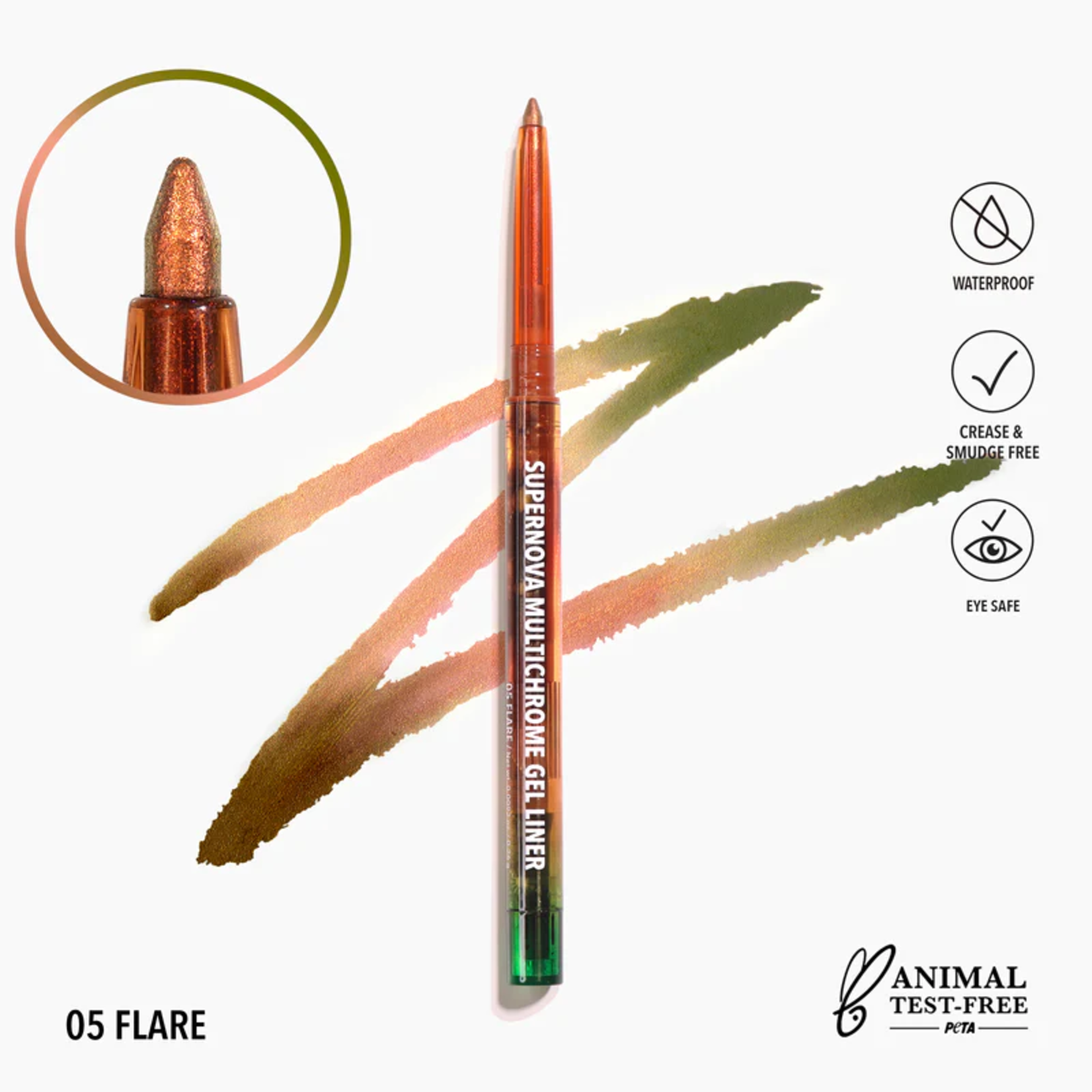 Moira Delineador retractil Moira Supernova Multichrome 005 Flare