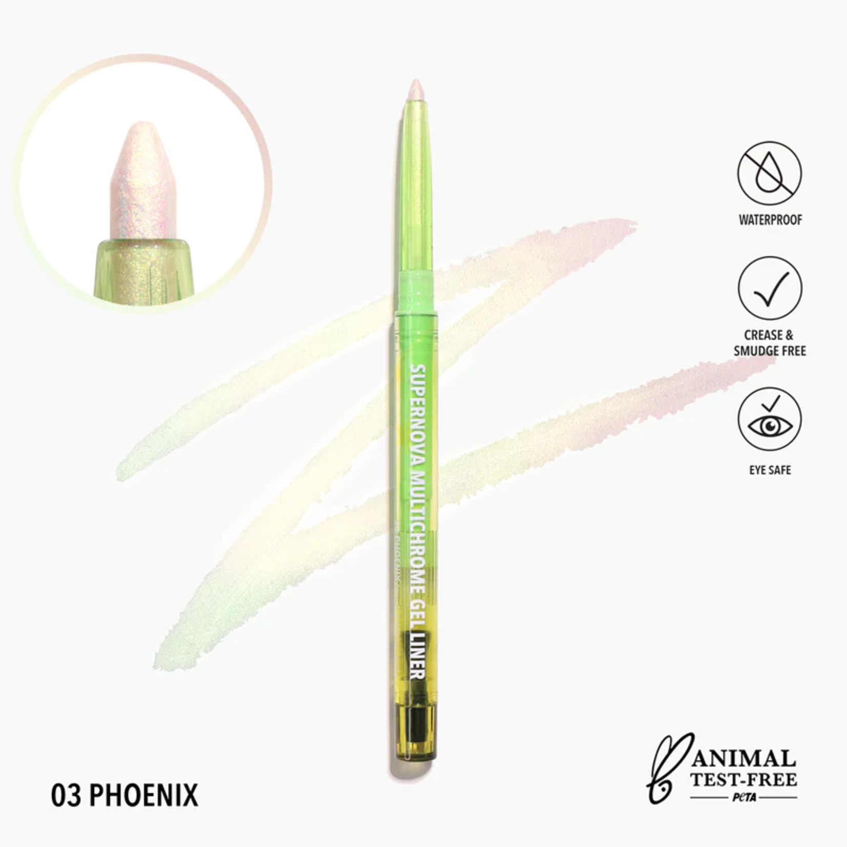 Moira Delineador retractil Moira Supernova Multichrome 003 Phoenix