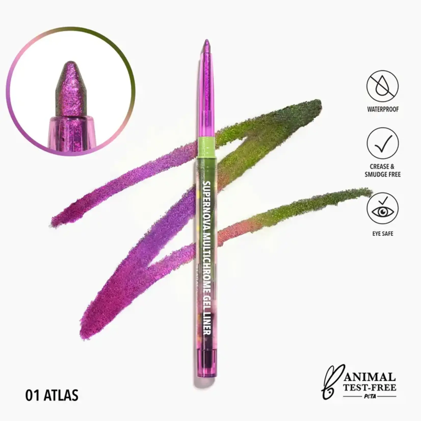 Moira Delineador retractil Moira Supernova Multichrome 001 Atlas