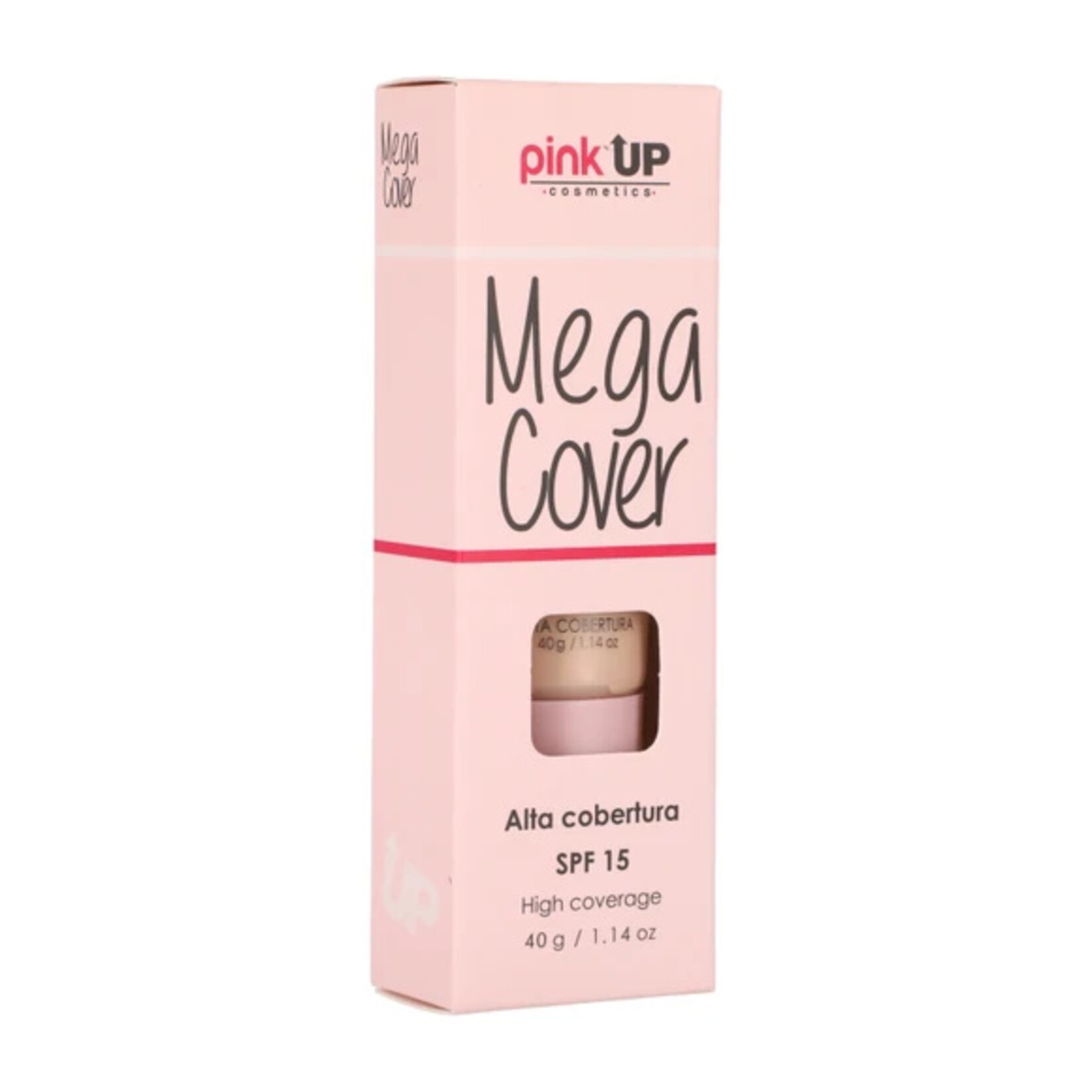 Pink Up Maquillaje liquido Pink Up Mega Cover 500 Tan