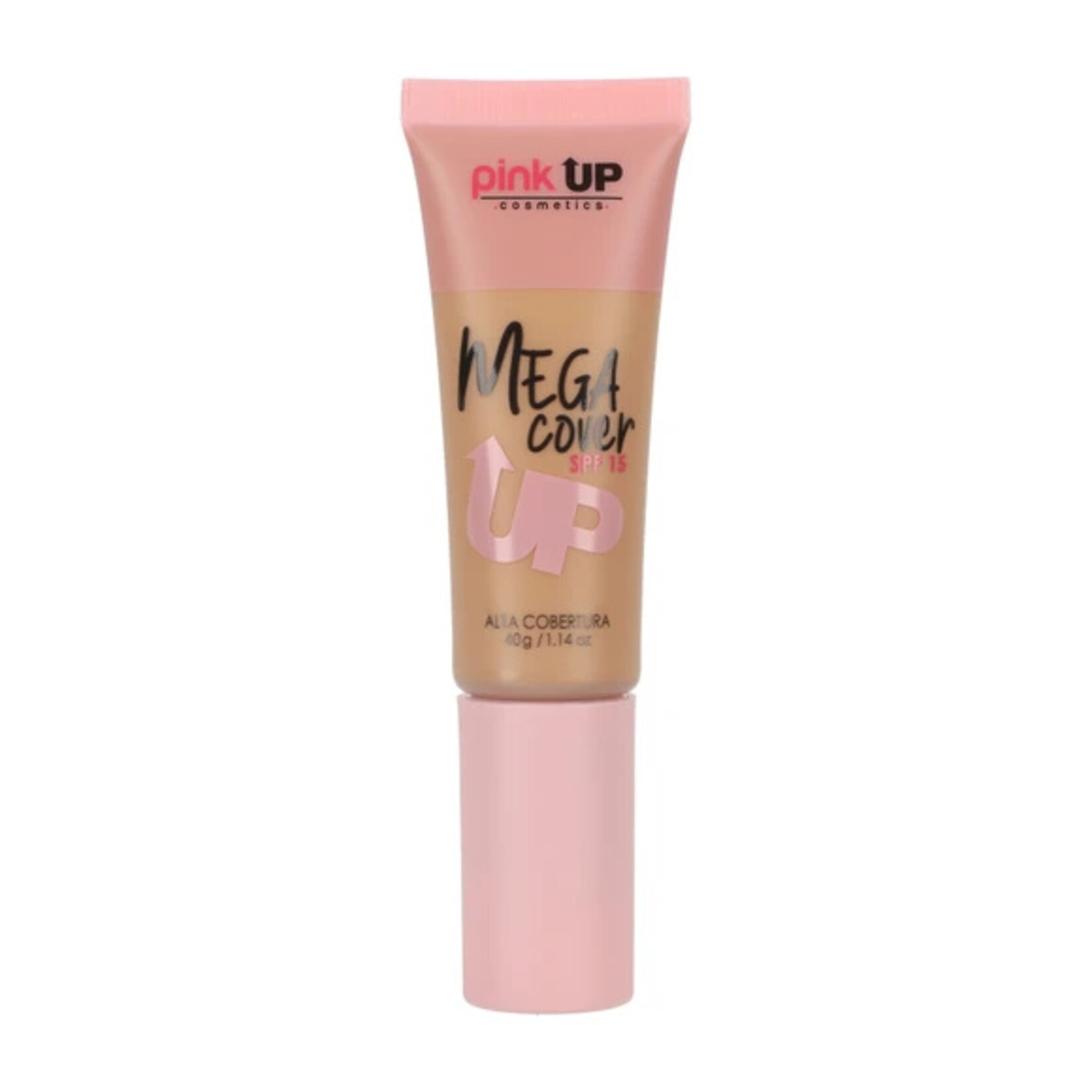 Maquillaje liquido Pink Up Mega Cover 500 Tan