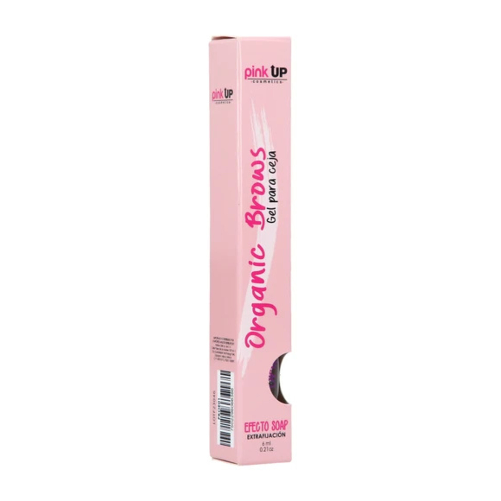 Pink Up Gel fijador de cejas Organic Pink Up Transparente