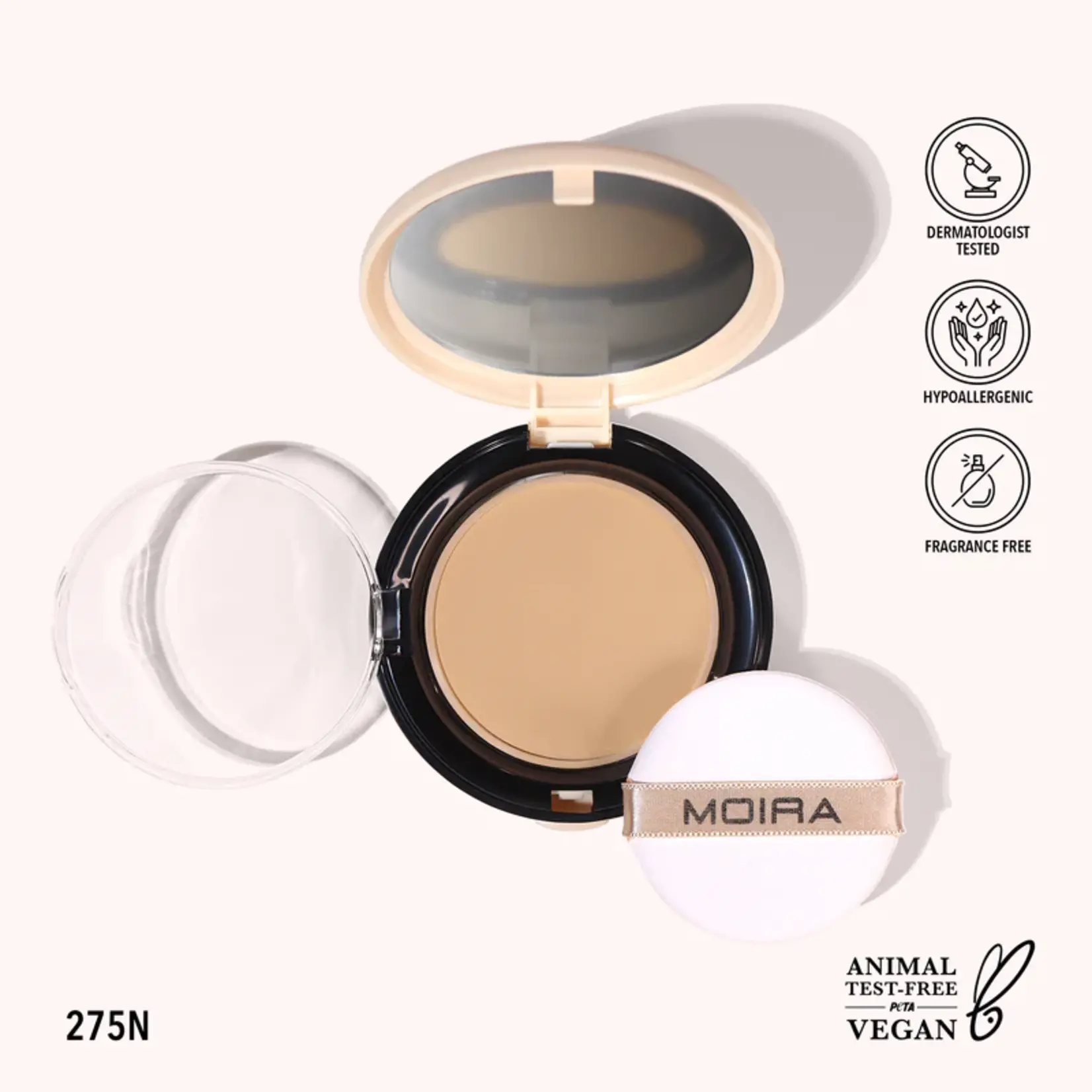 Moira Polvo compacto Moira 275N